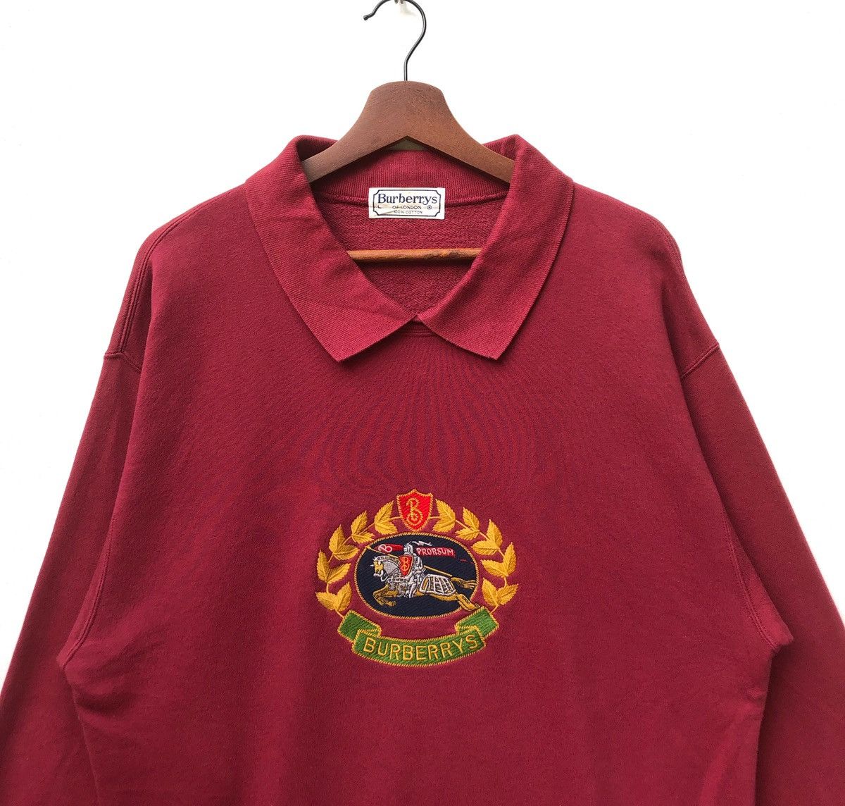 Burberry Burberry Prorsum Sweatshirt Collar Size US L / EU 52-54 / 3 - 2 Thumbnail