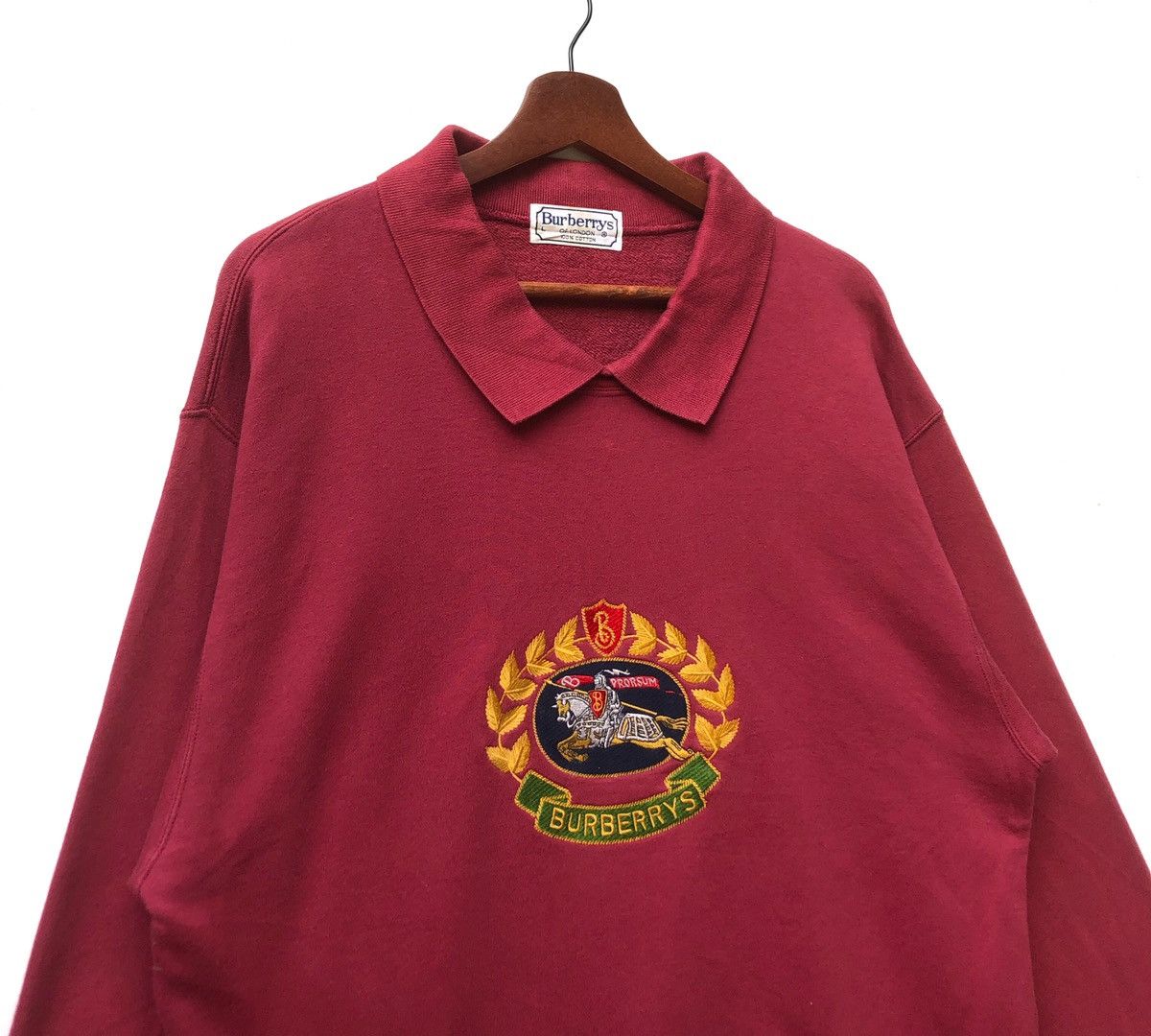Burberry Burberry Prorsum Sweatshirt Collar Size US L / EU 52-54 / 3 - 4 Thumbnail