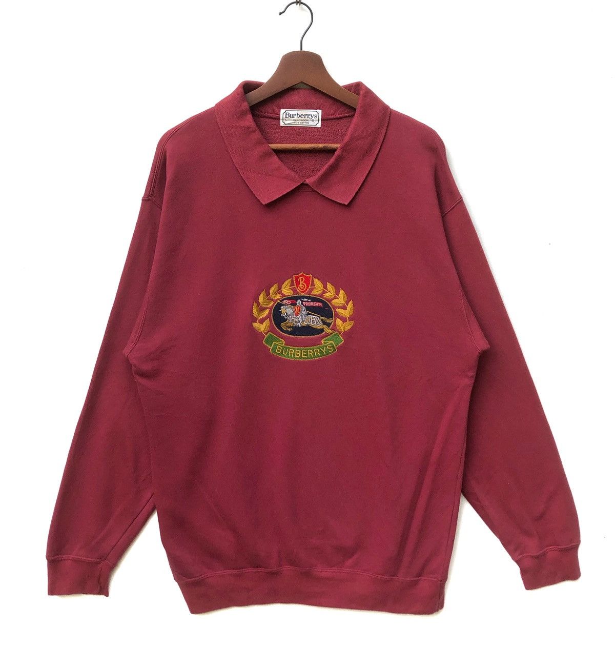 Burberry Burberry Prorsum Sweatshirt Collar Size US L / EU 52-54 / 3 - 1 Thumbnail
