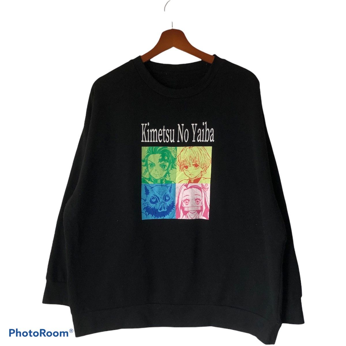 Anime × Cartoon Network × Japanese Brand Demon Slayer-Anime Kimetsu No Yaiba Sweatshirt Size US XL / EU 56 / 4 - 1 Thumbnail