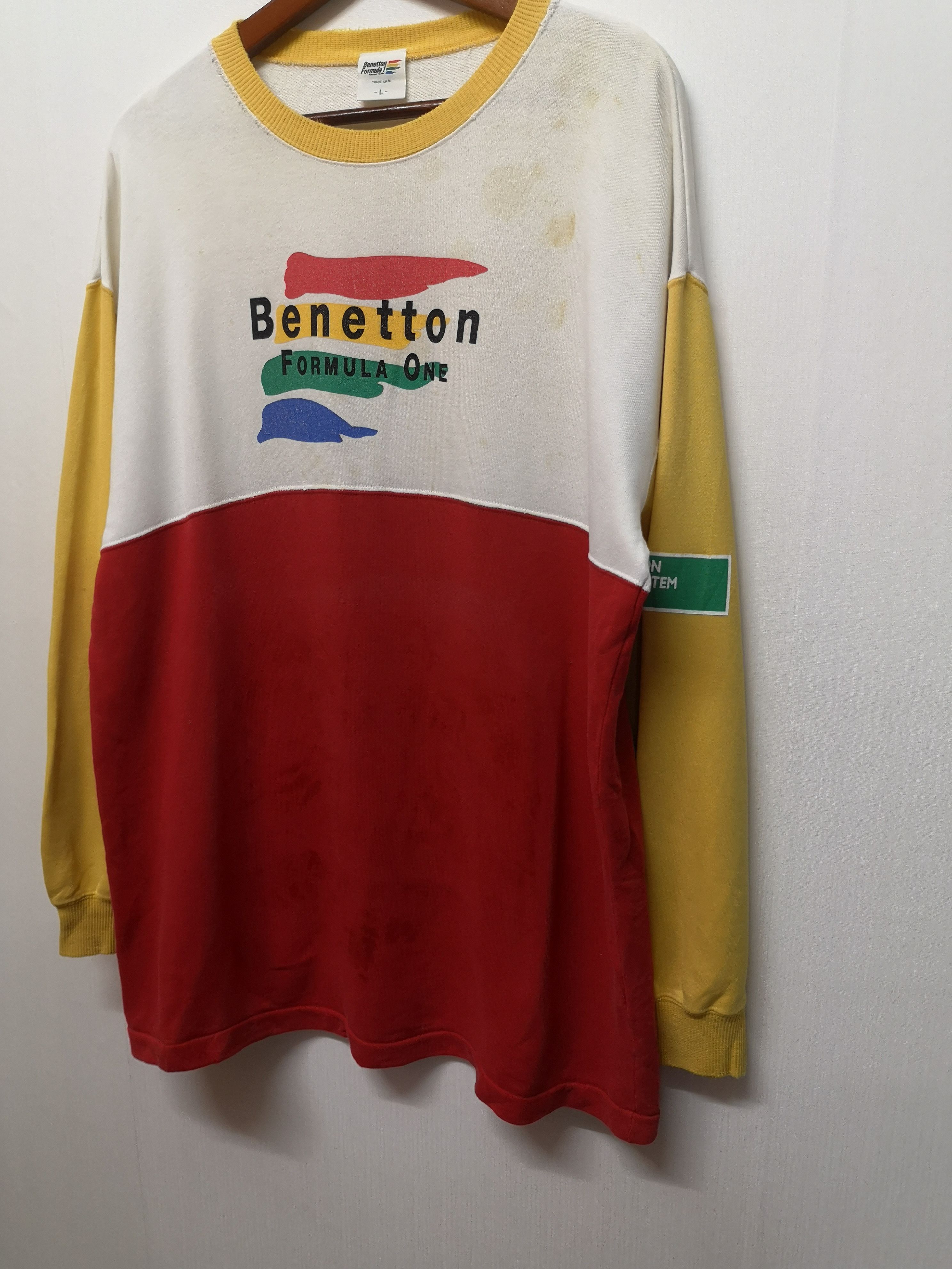 Benetton × Vintage VINTAGE Benetton Formula One size L Size US L / EU 52-54 / 3 - 3 Thumbnail