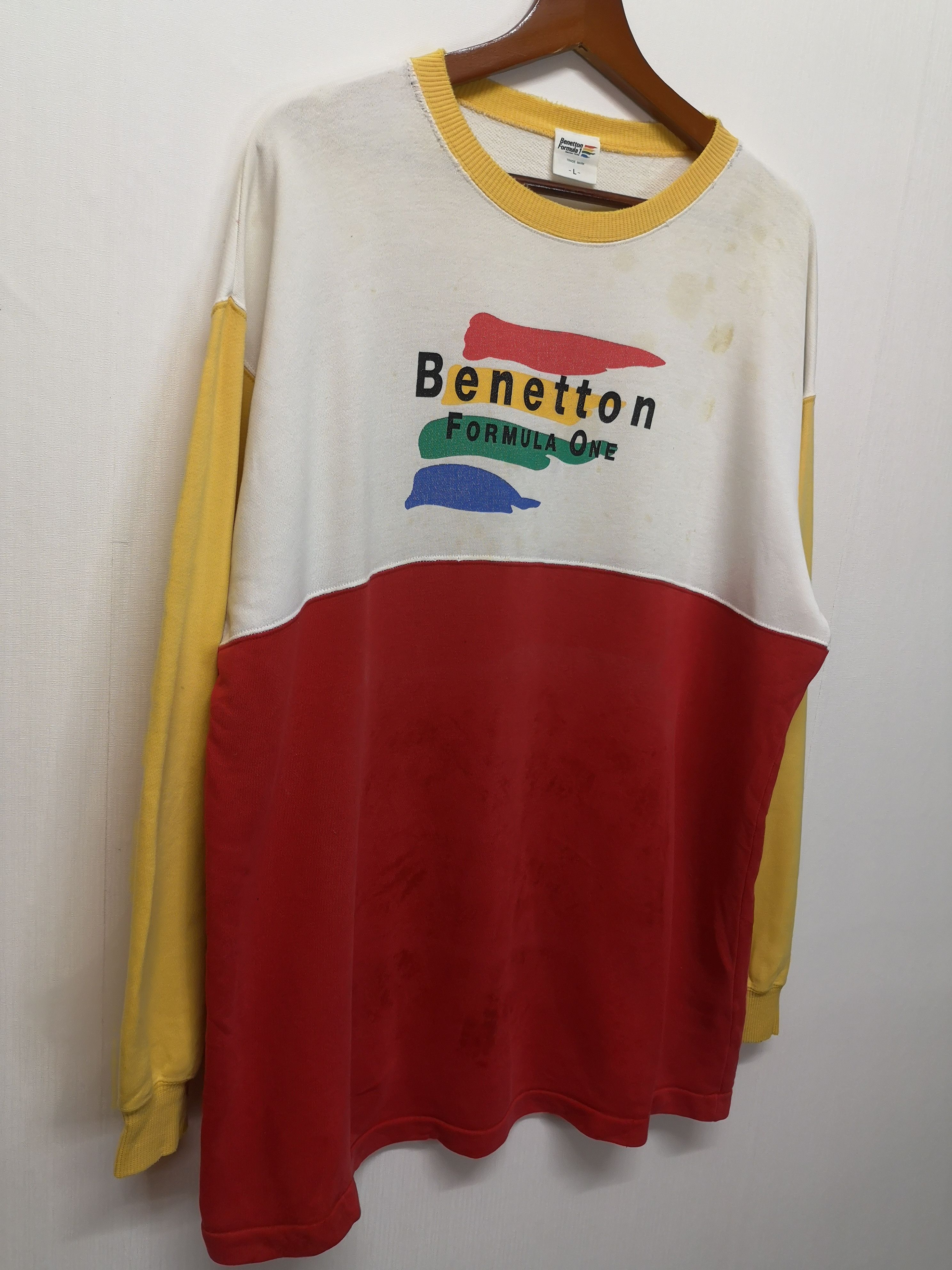 Benetton × Vintage VINTAGE Benetton Formula One size L Size US L / EU 52-54 / 3 - 2 Thumbnail