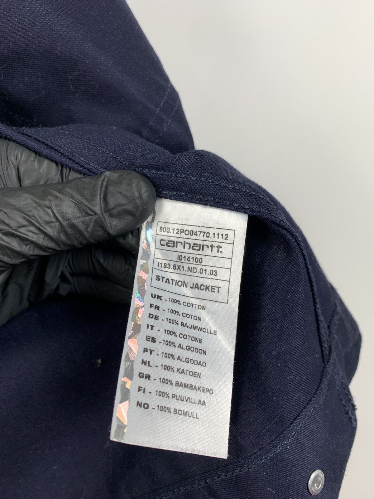 Carhartt Vintage Carhartt Station Navy Blue Button Jacket Size US S / EU 44-46 / 1 - 18 Thumbnail