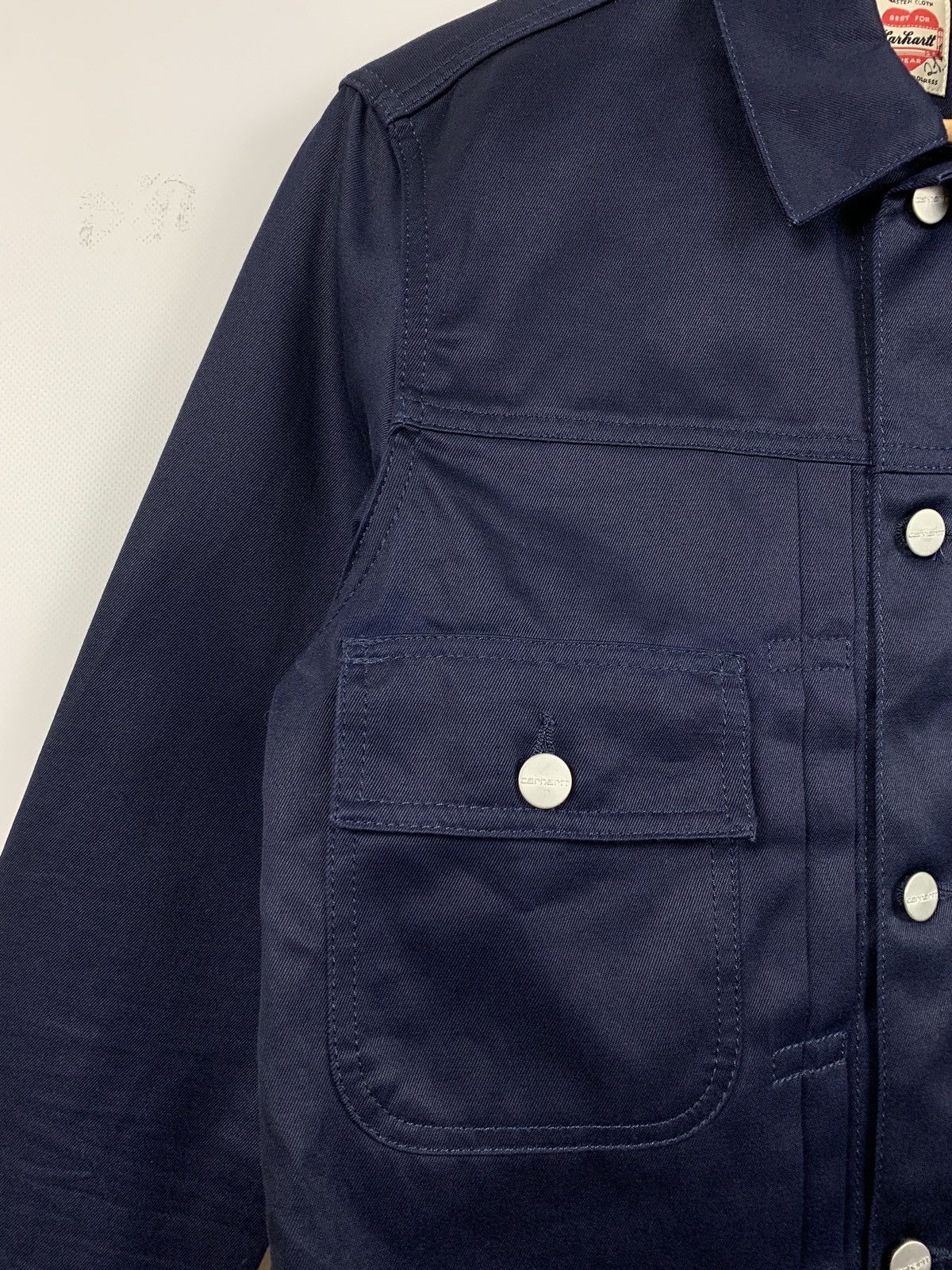 Carhartt Vintage Carhartt Station Navy Blue Button Jacket Size US S / EU 44-46 / 1 - 8 Thumbnail