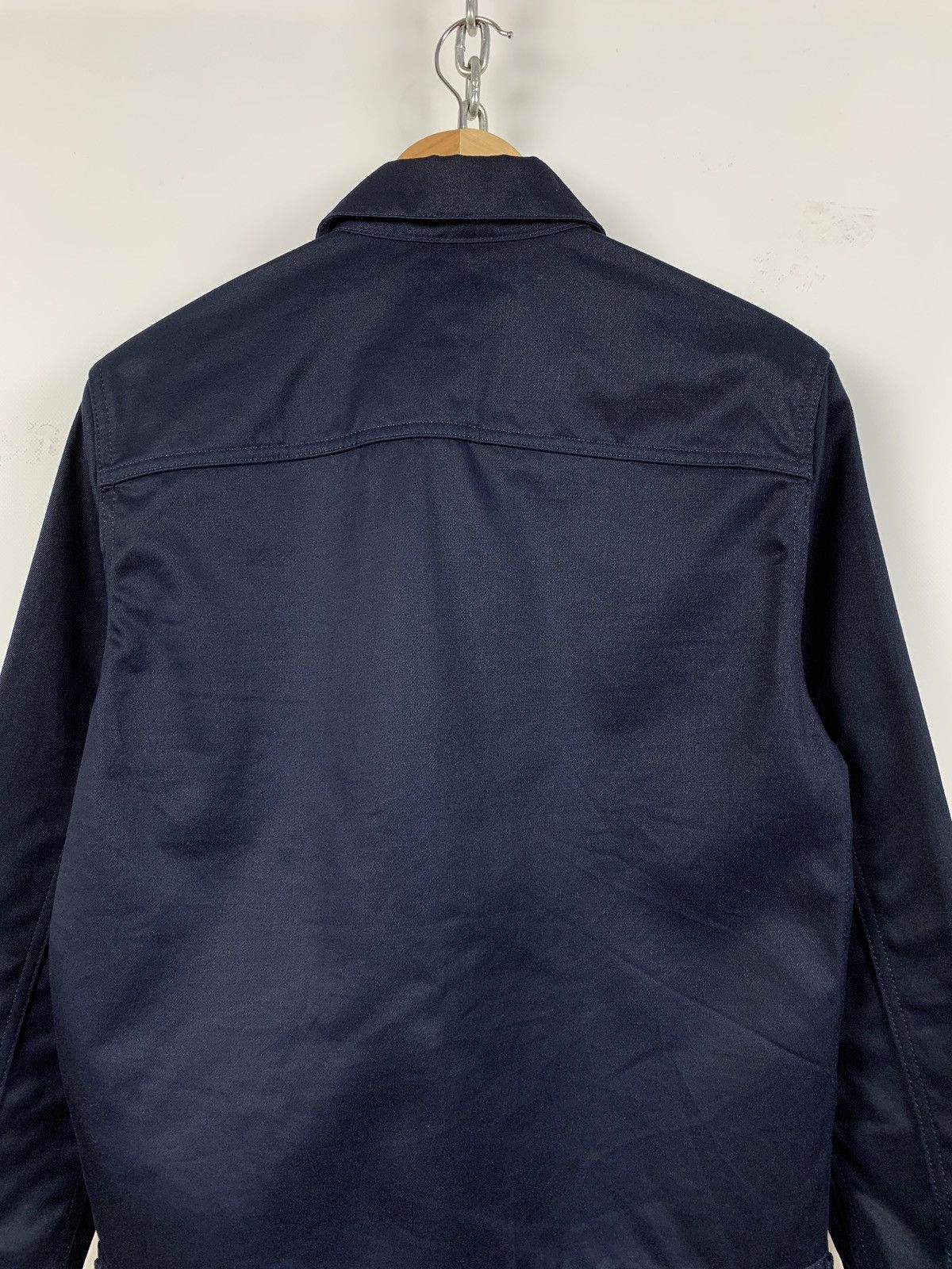 Carhartt Vintage Carhartt Station Navy Blue Button Jacket Size US S / EU 44-46 / 1 - 12 Thumbnail