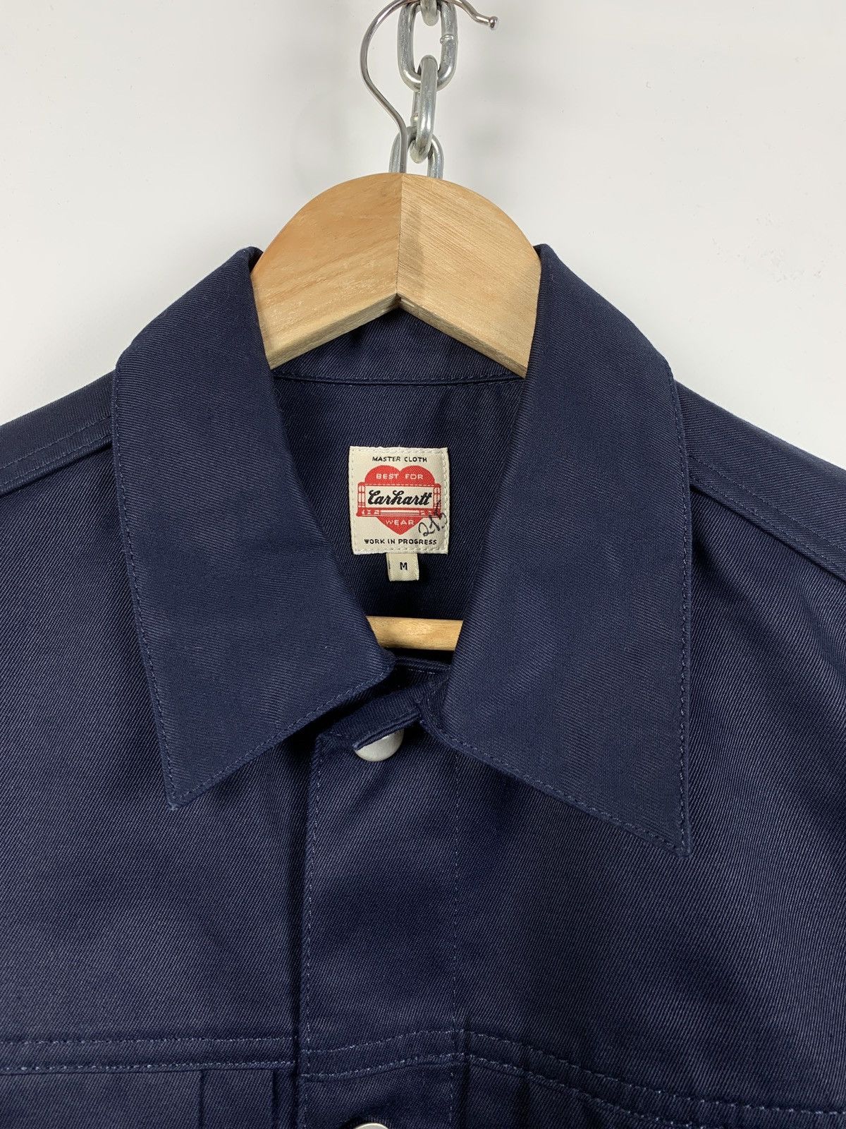 Carhartt Vintage Carhartt Station Navy Blue Button Jacket Size US S / EU 44-46 / 1 - 7 Thumbnail