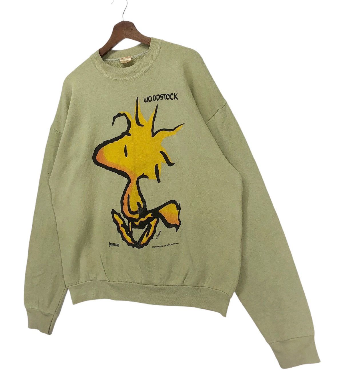 Cartoon Network × Vintage Vintage 90s Woodstock Snoopy Crewneck Size US L / EU 52-54 / 3 - 2 Thumbnail