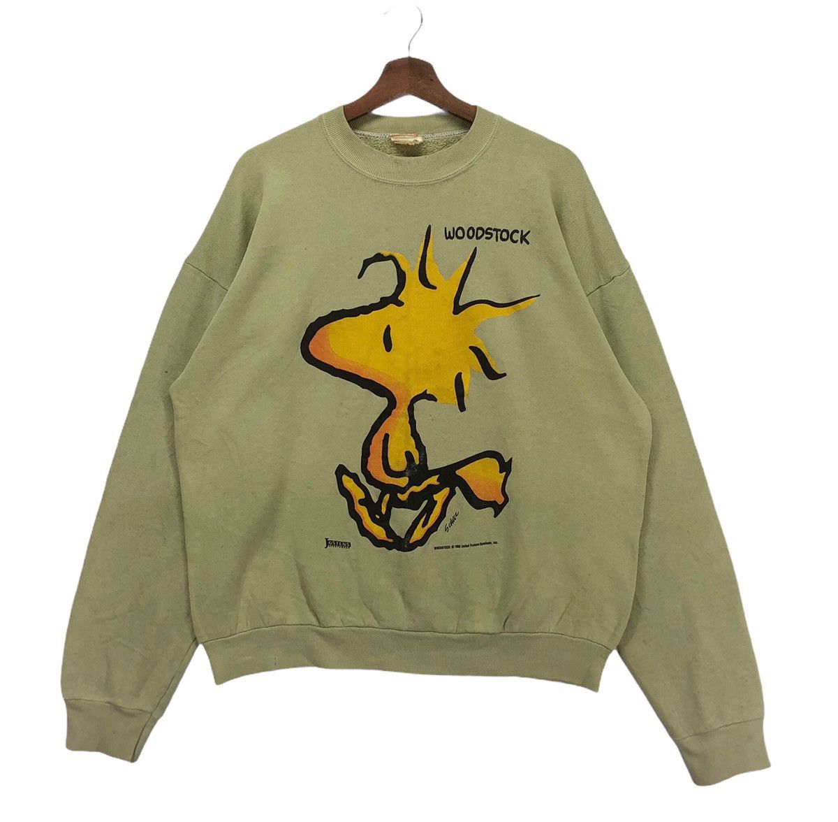 Cartoon Network × Vintage Vintage 90s Woodstock Snoopy Crewneck Size US L / EU 52-54 / 3 - 1 Thumbnail