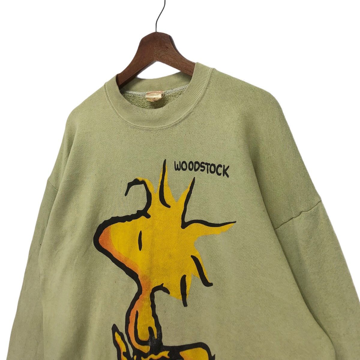 Cartoon Network × Vintage Vintage 90s Woodstock Snoopy Crewneck Size US L / EU 52-54 / 3 - 3 Thumbnail