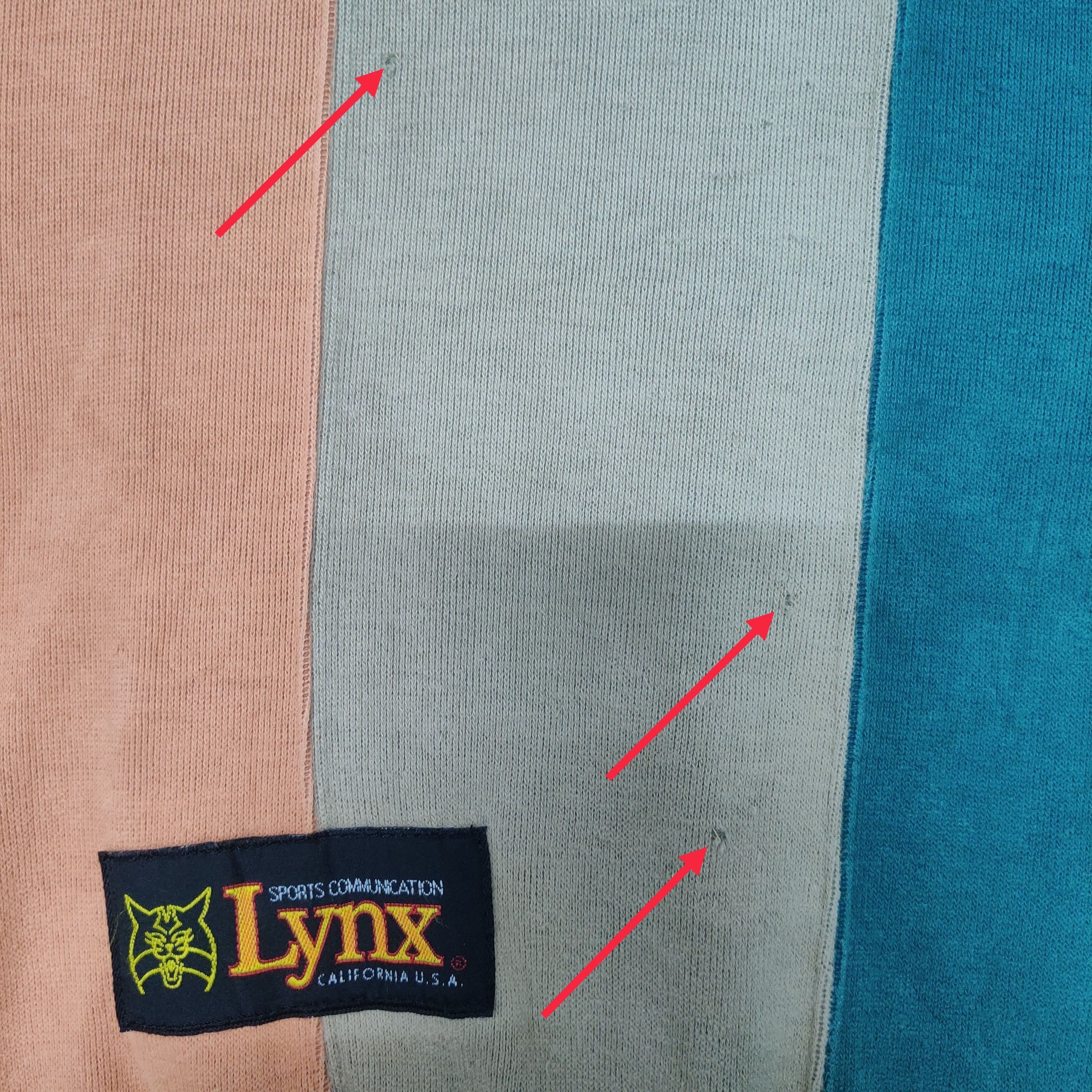 Japanese Brand Vintage Lynx USA Big Logo Sweatshirt Embroidery Jumper Size US L / EU 52-54 / 3 - 4 Thumbnail