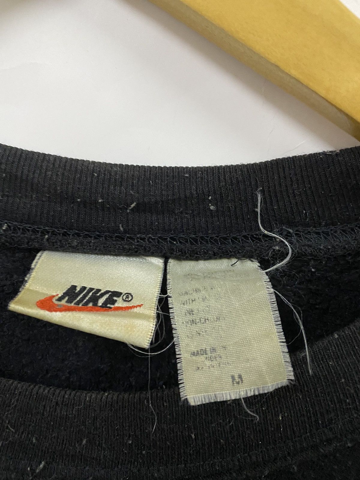 Nike × Vintage Vtg!Nike Swoosh Air Big Logo Sweatshirt Crewneck Size US M / EU 48-50 / 2 - 6 Thumbnail