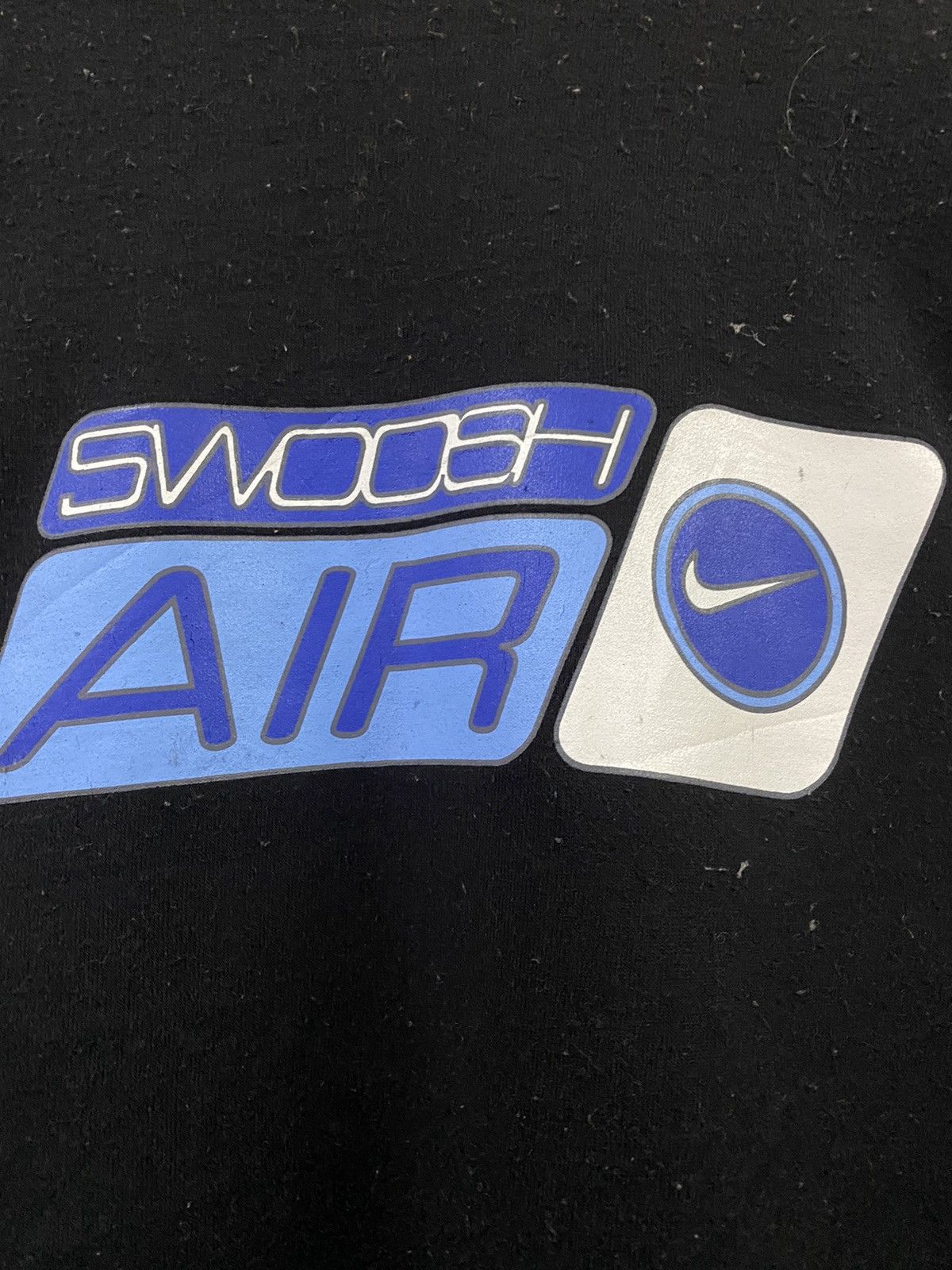 Nike × Vintage Vtg!Nike Swoosh Air Big Logo Sweatshirt Crewneck Size US M / EU 48-50 / 2 - 3 Thumbnail