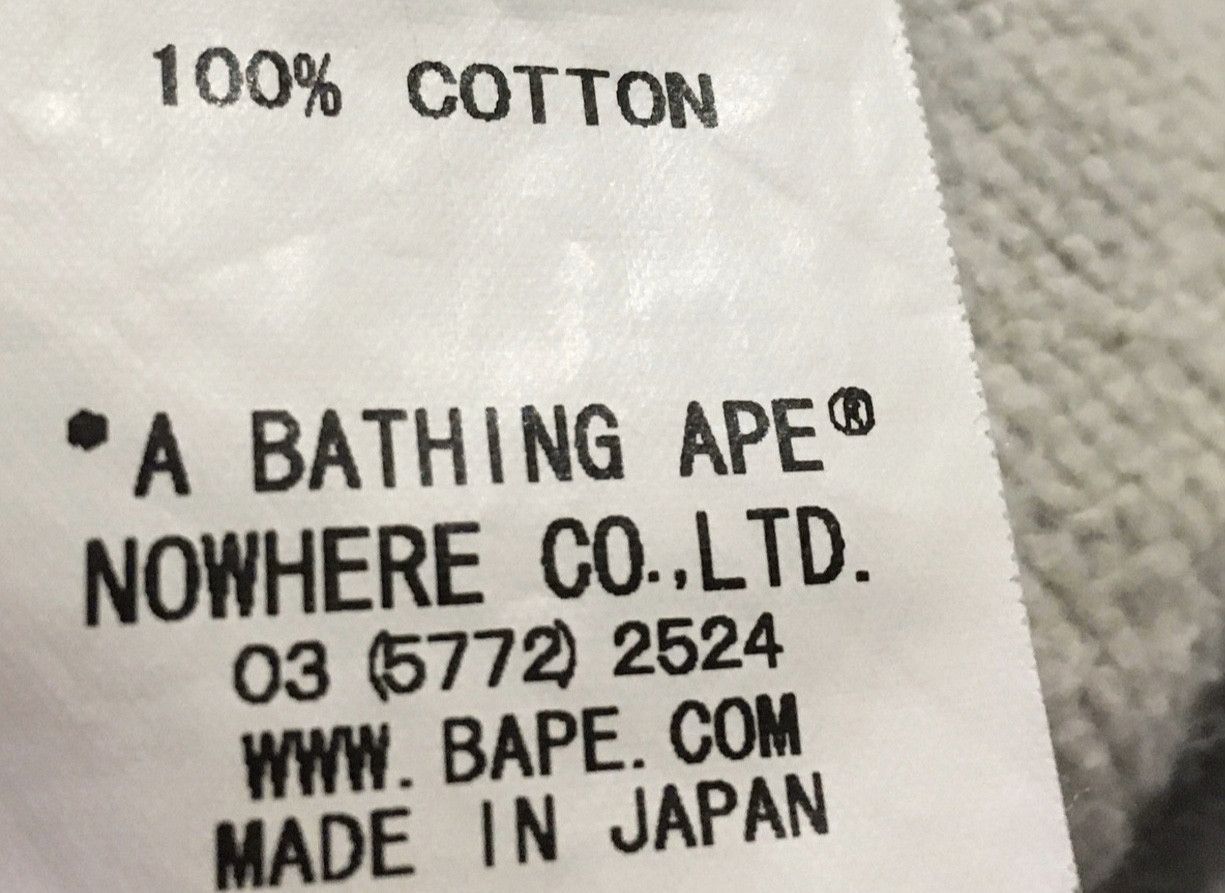 Bape Bape crew neck sweatshirt Size US S / EU 44-46 / 1 - 3 Thumbnail