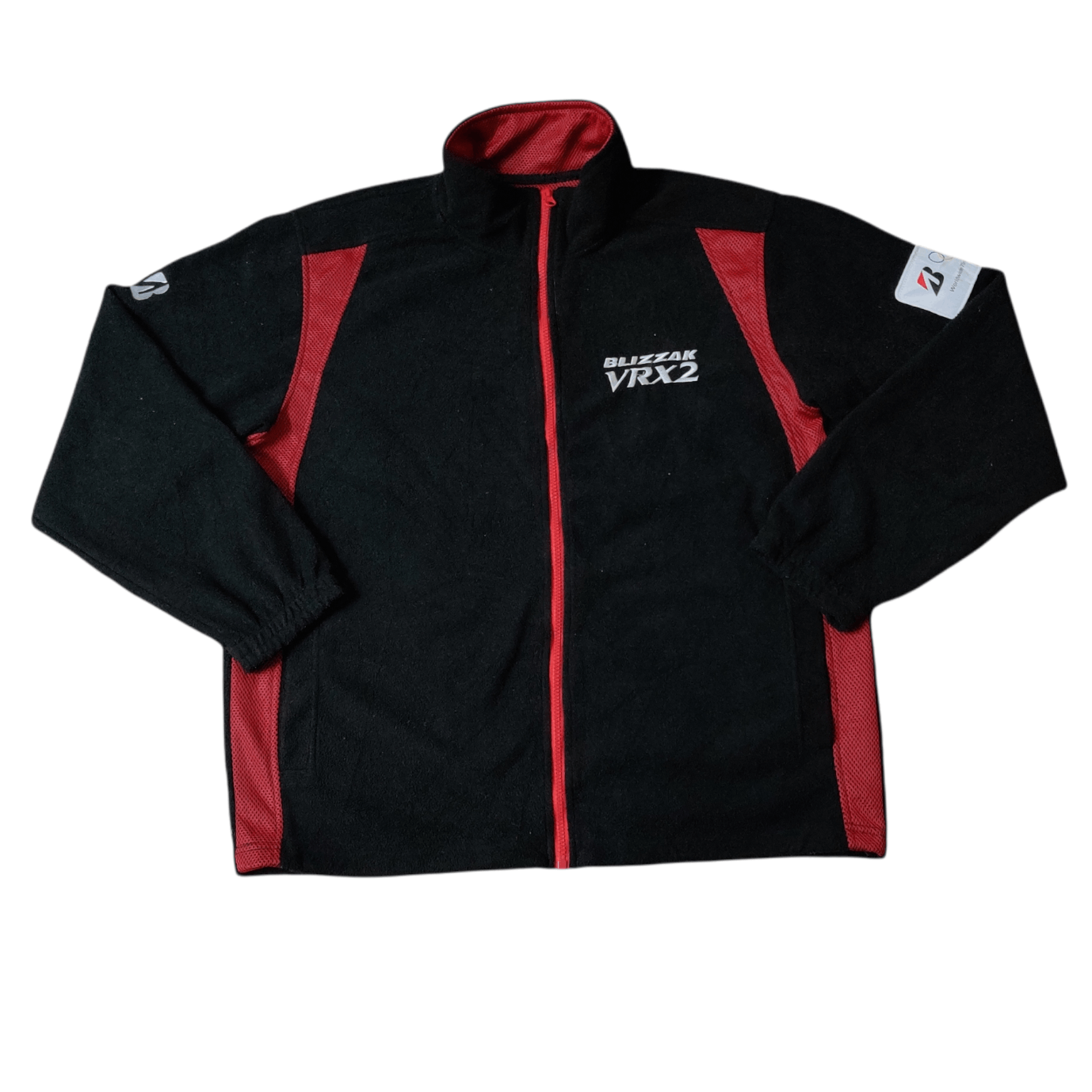 Japanese Brand Vintage Bridgestone Blizzak VRX2 Racing Fleece Jacket Size US L / EU 52-54 / 3 - 1 Thumbnail