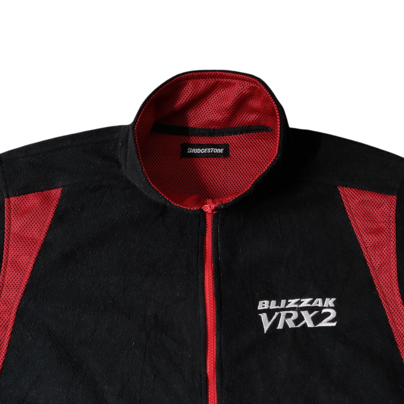 Japanese Brand Vintage Bridgestone Blizzak VRX2 Racing Fleece Jacket Size US L / EU 52-54 / 3 - 2 Thumbnail