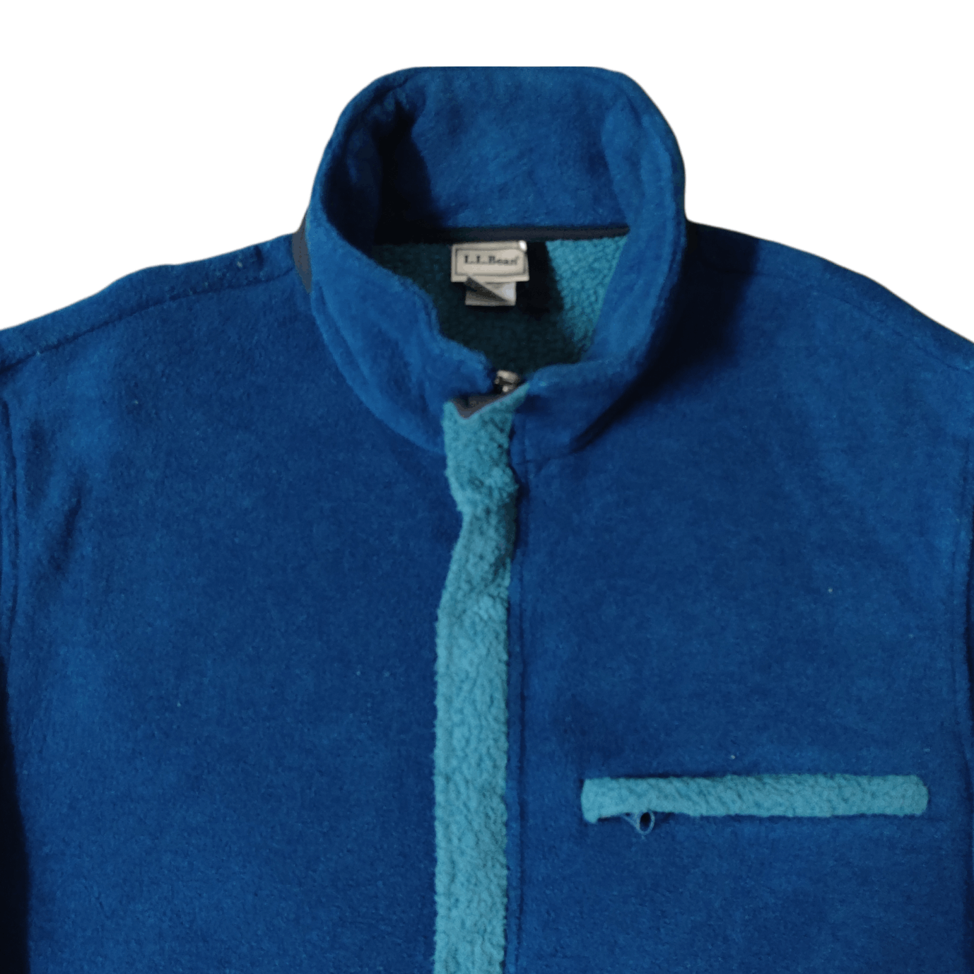 L.L. Bean Vintage L.L. Bean x Polartec Fleece Sherpa Jacket Zip Up Size US M / EU 48-50 / 2 - 2 Thumbnail
