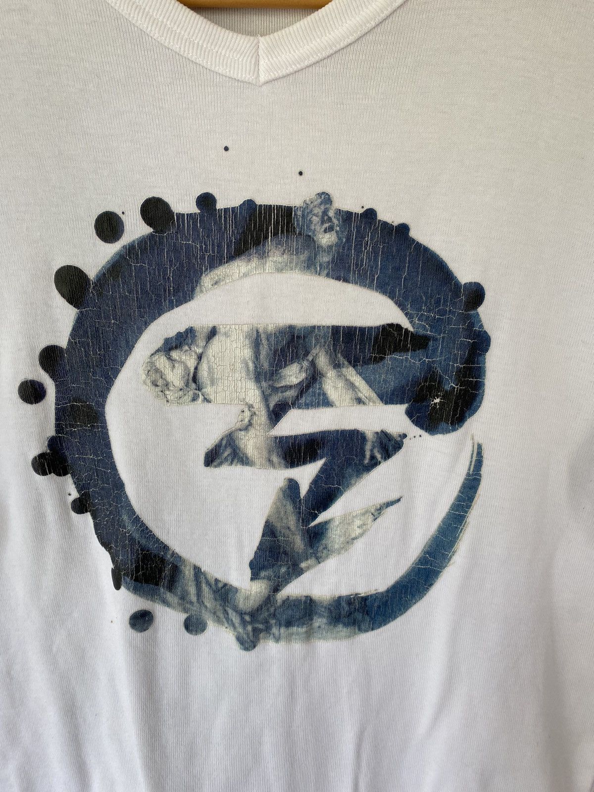 Jean Paul Gaultier 90s JESUS thunder tee Size US M / EU 48-50 / 2 - 4 Thumbnail