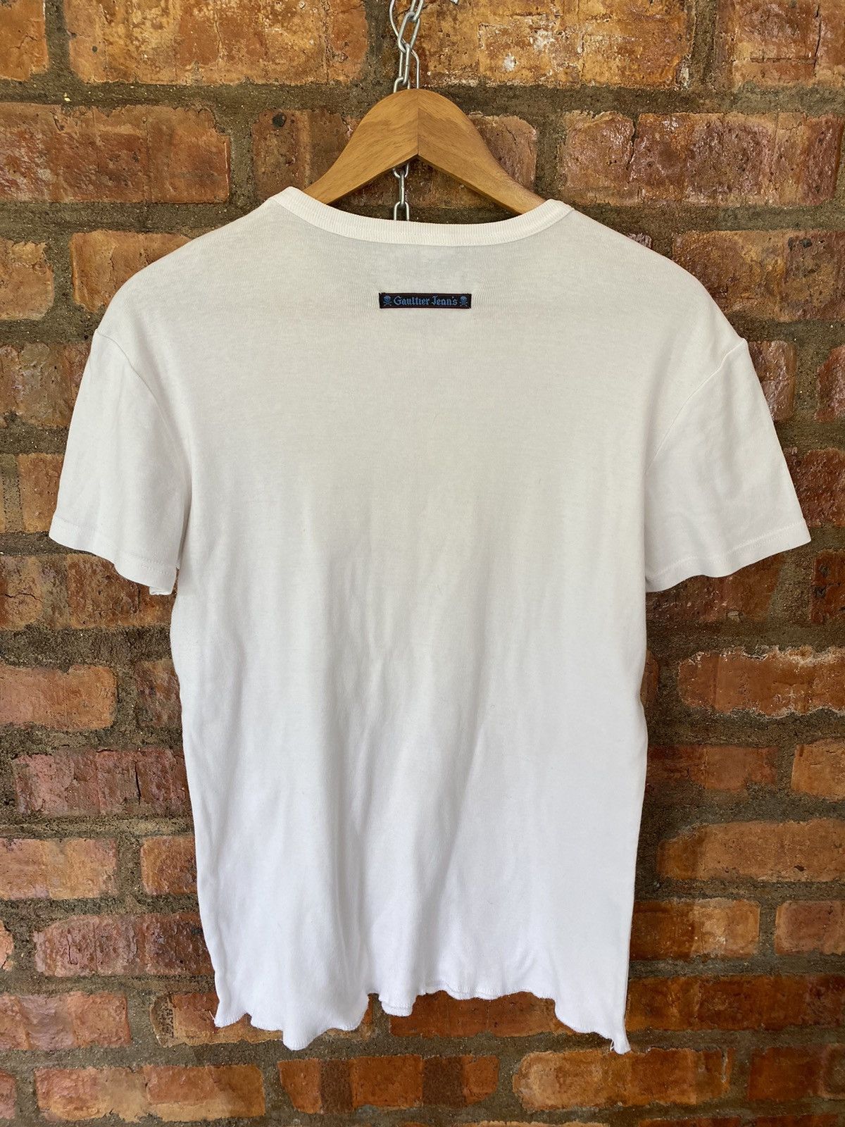 Jean Paul Gaultier 90s JESUS thunder tee Size US M / EU 48-50 / 2 - 6 Thumbnail