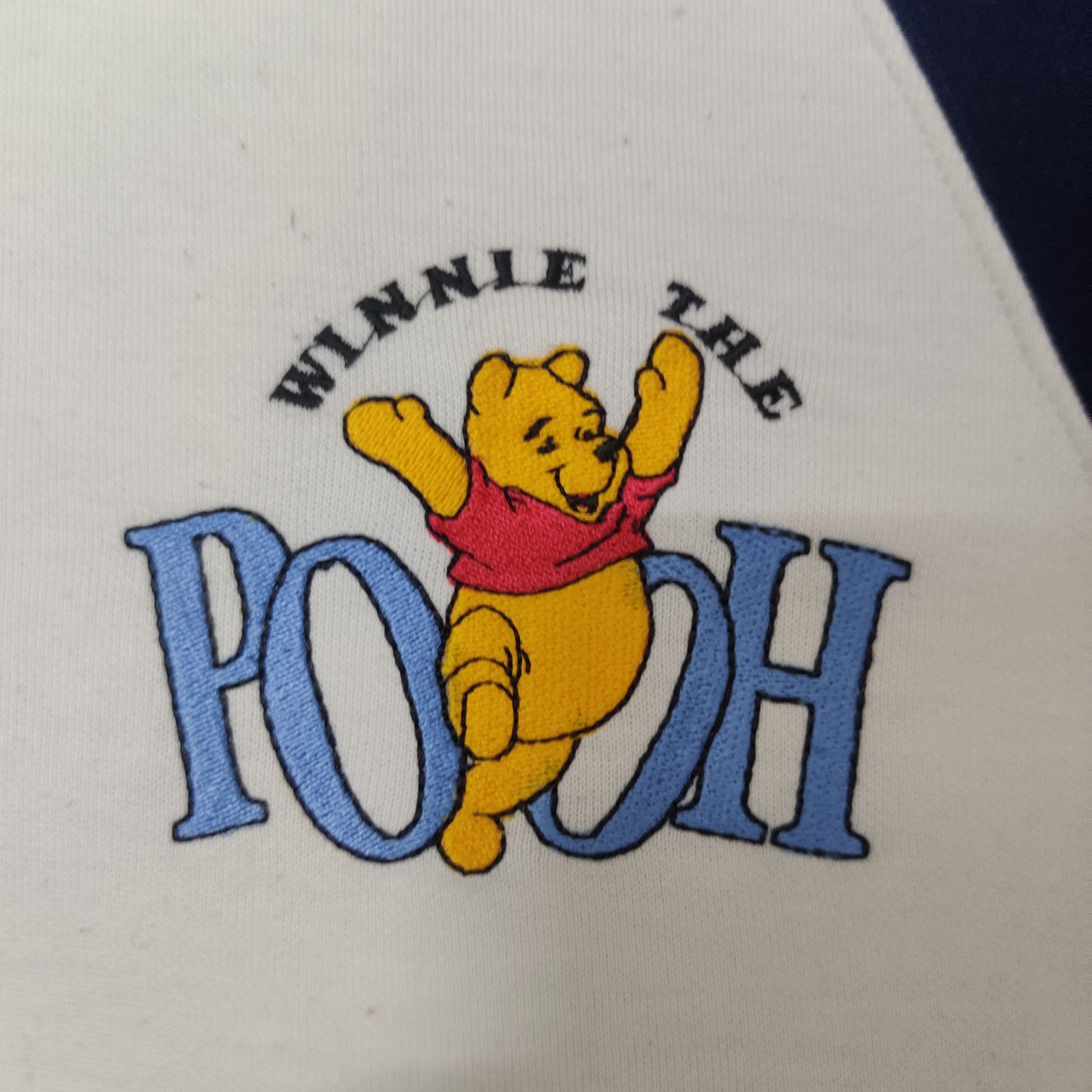 Disney Vtg Disney Winnie The Pooh Half Zipper Jumper Embroidery Size US S / EU 44-46 / 1 - 4 Thumbnail