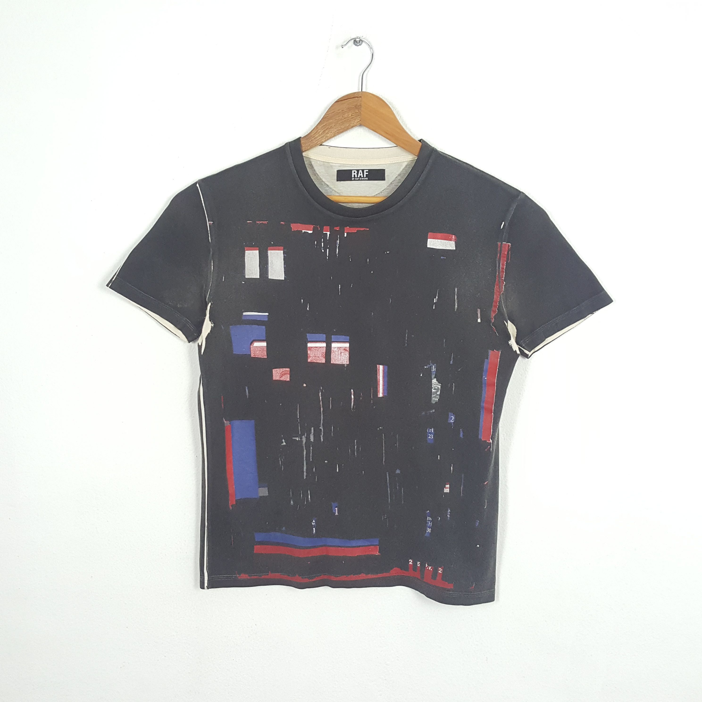 Raf Simons × Raf by Raf Simons Vintage RAF by RAF SIMONS Designer Brand Rare T-Shirt Size US S / EU 44-46 / 1 - 1 Thumbnail