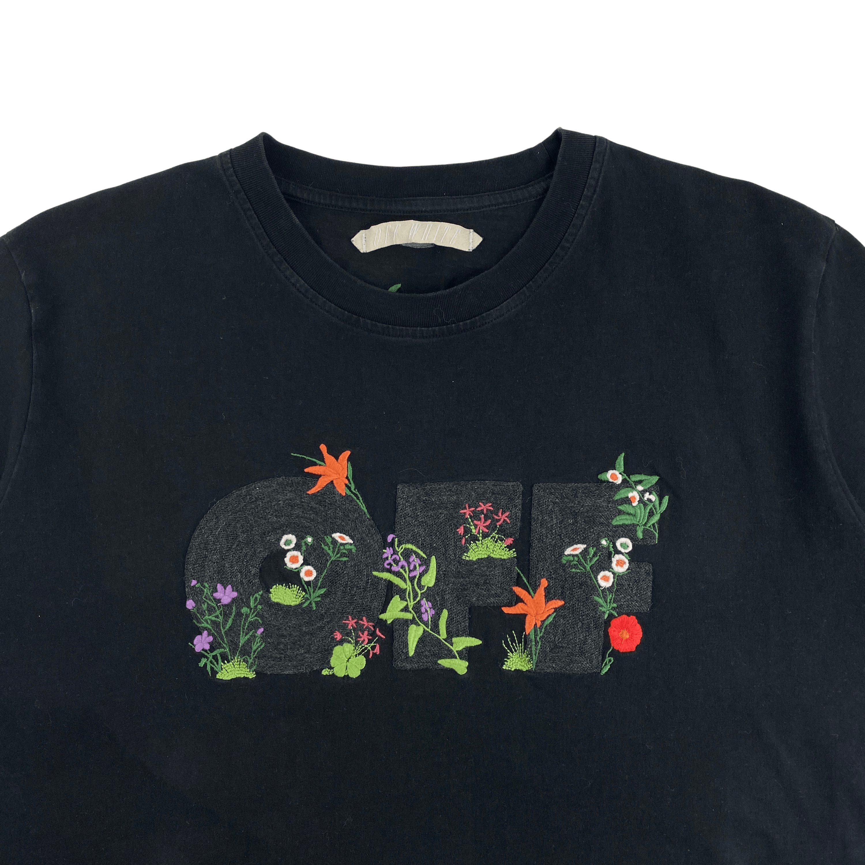 Off-White Off-White Embroidered Nature T-Shirt Size US L / EU 52-54 / 3 - 4 Thumbnail
