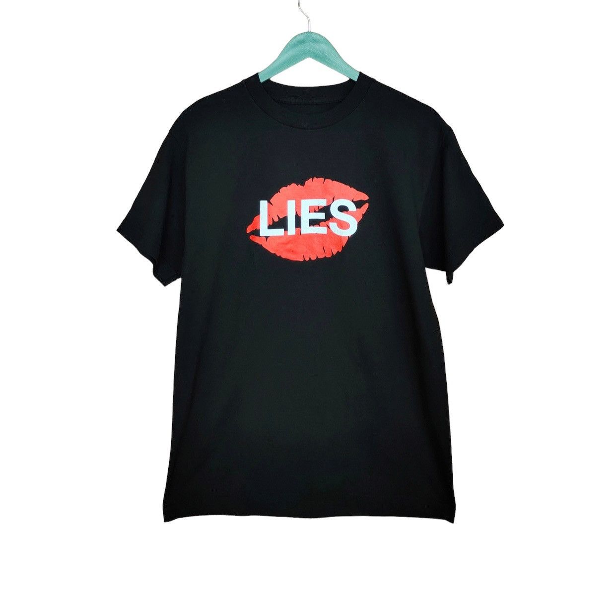 Anti Social Social Club FW2018 ASSC "LIES" Black T-Shirt Size US M / EU 48-50 / 2 - 1 Thumbnail