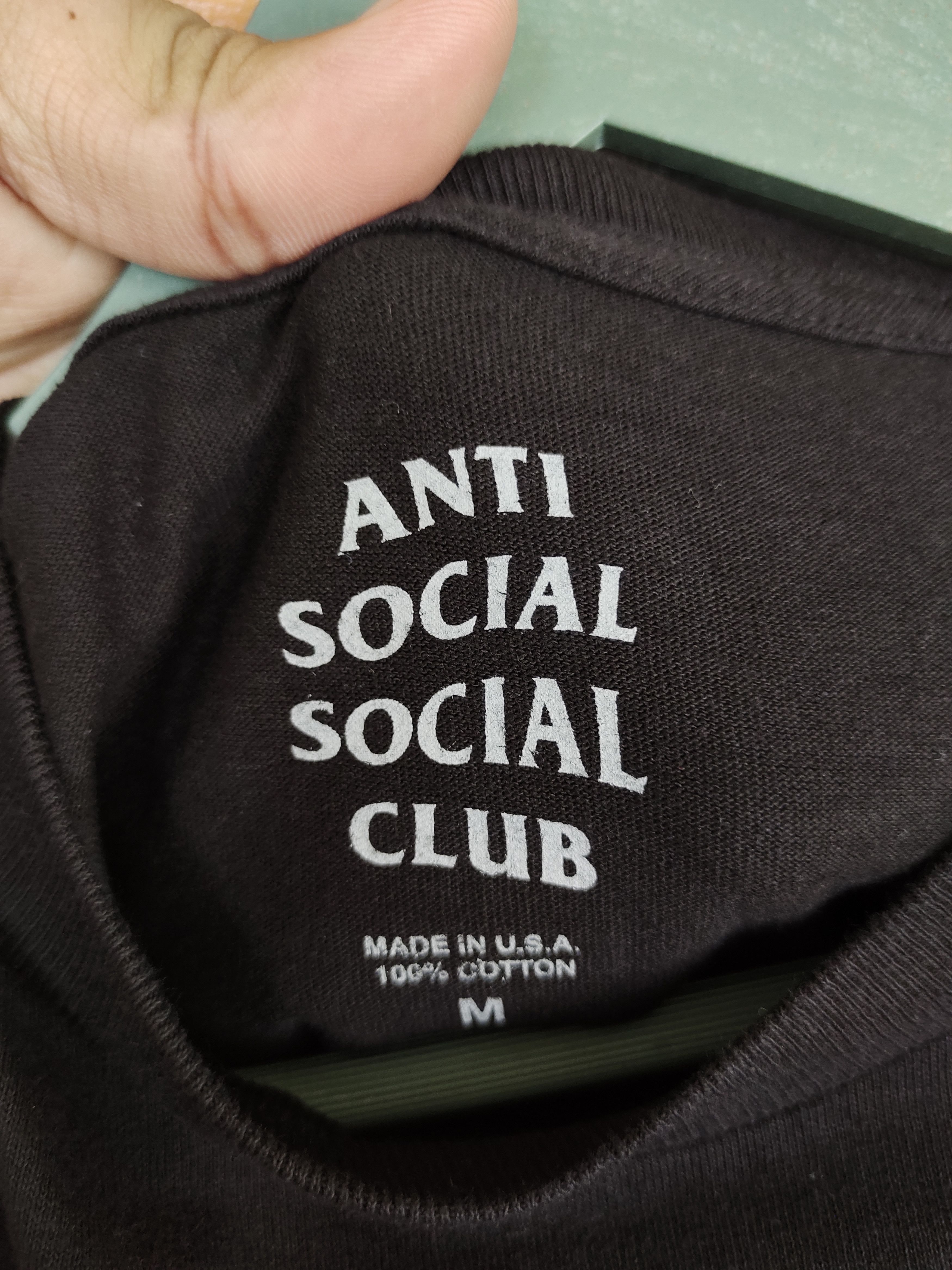 Anti Social Social Club FW2018 ASSC "LIES" Black T-Shirt Size US M / EU 48-50 / 2 - 5 Thumbnail