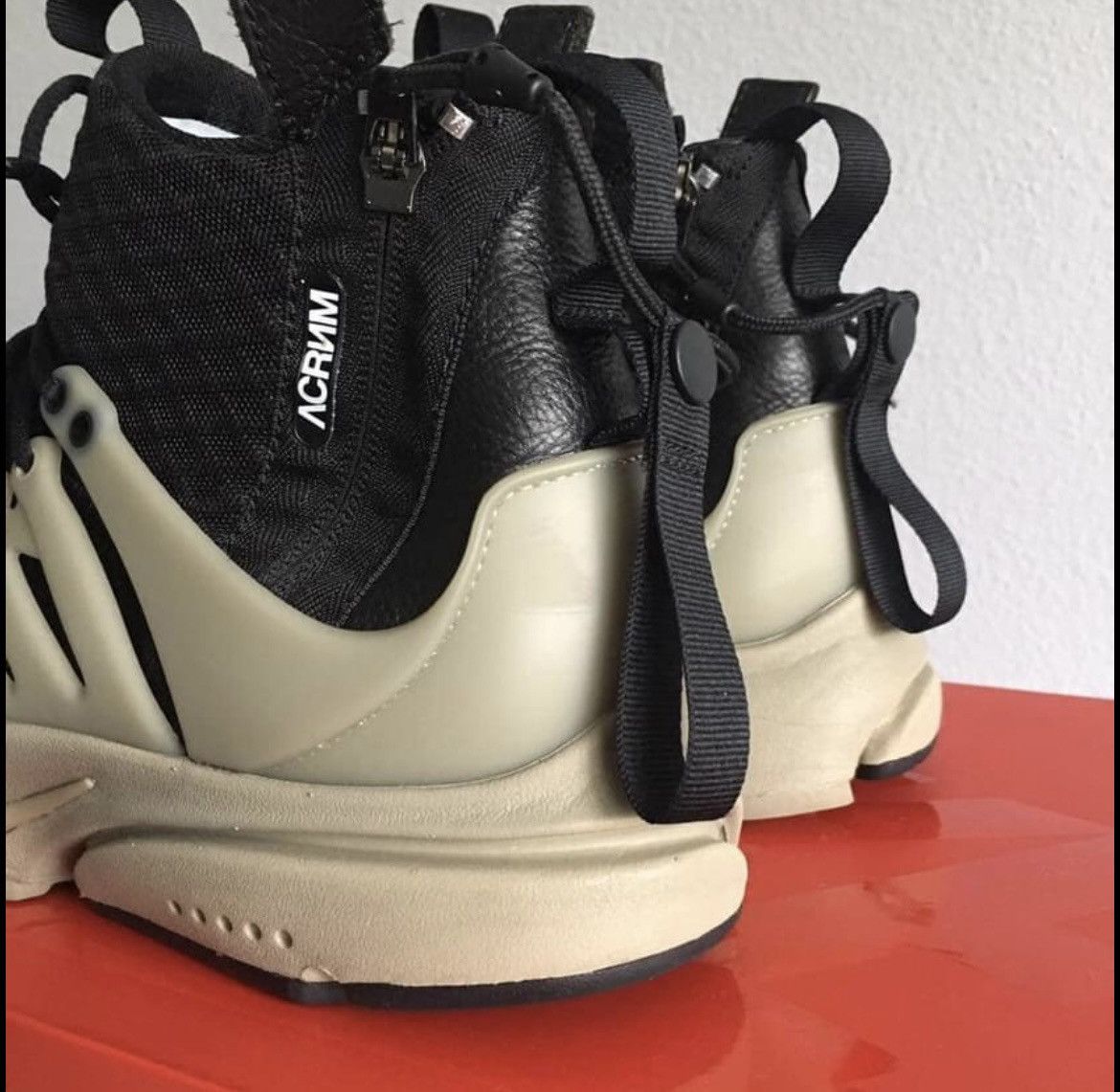 Acronym × Nike Acronym x Air Presto Mid Bamboo 2016 Size US 9.5 / EU 42-43 - 11 Thumbnail
