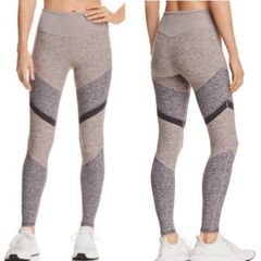 ALO Yoga Alosoft High Rise 7/8 Sheila Leggings Grey Maroon S