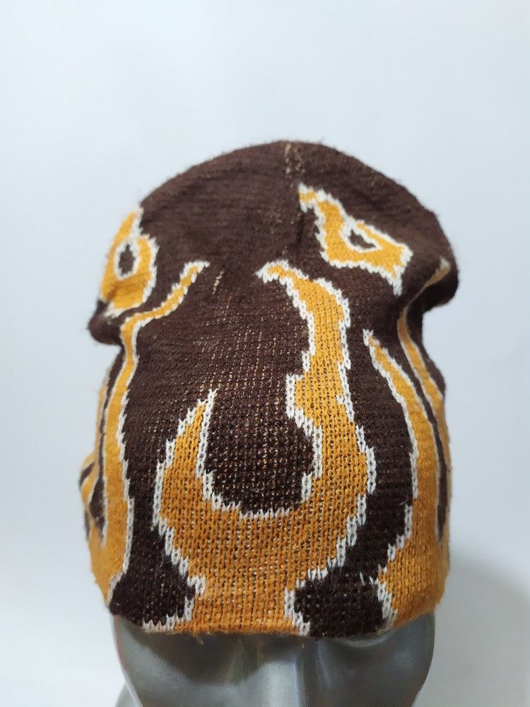 Other 🔥Nice Design Flame Beanie Size ONE SIZE - 2 Thumbnail