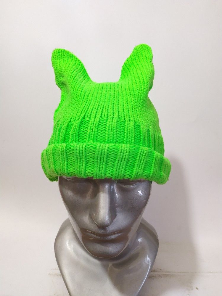 Japanese Brand Unknown Horn Bunny beanie hats Size ONE SIZE - 1 Thumbnail