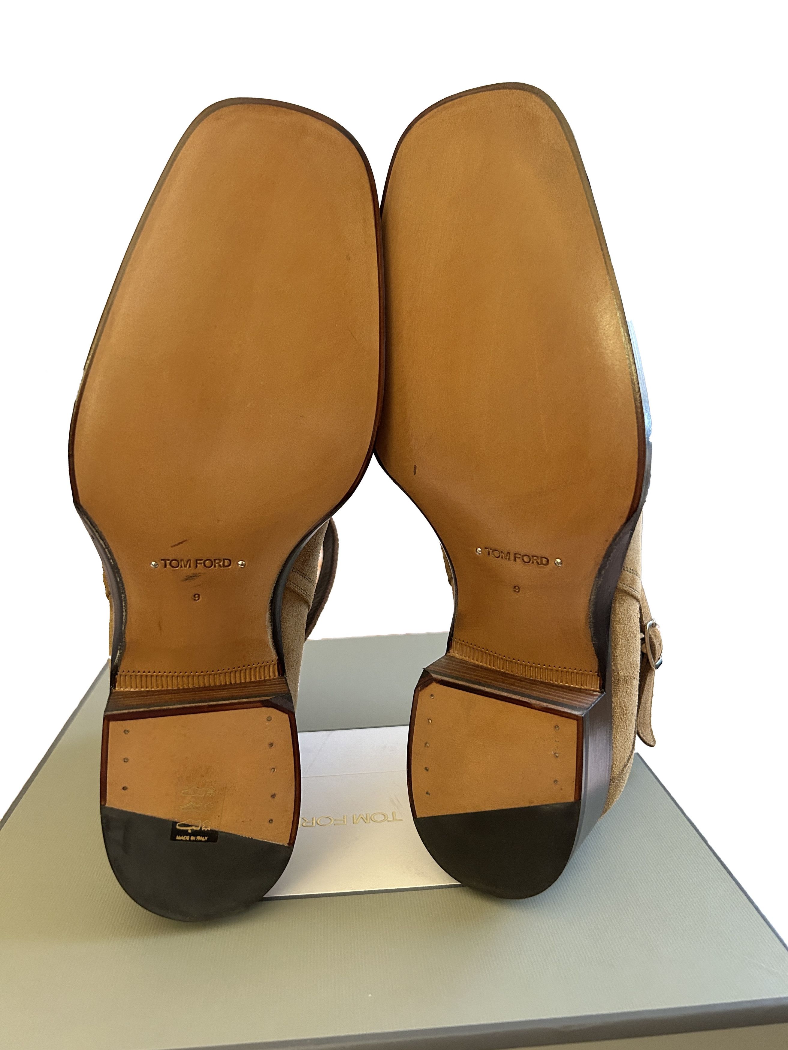 Tom Ford Tom Ford brown suede boots Rochester buckle Size US 9 / EU 42 - 5 Thumbnail
