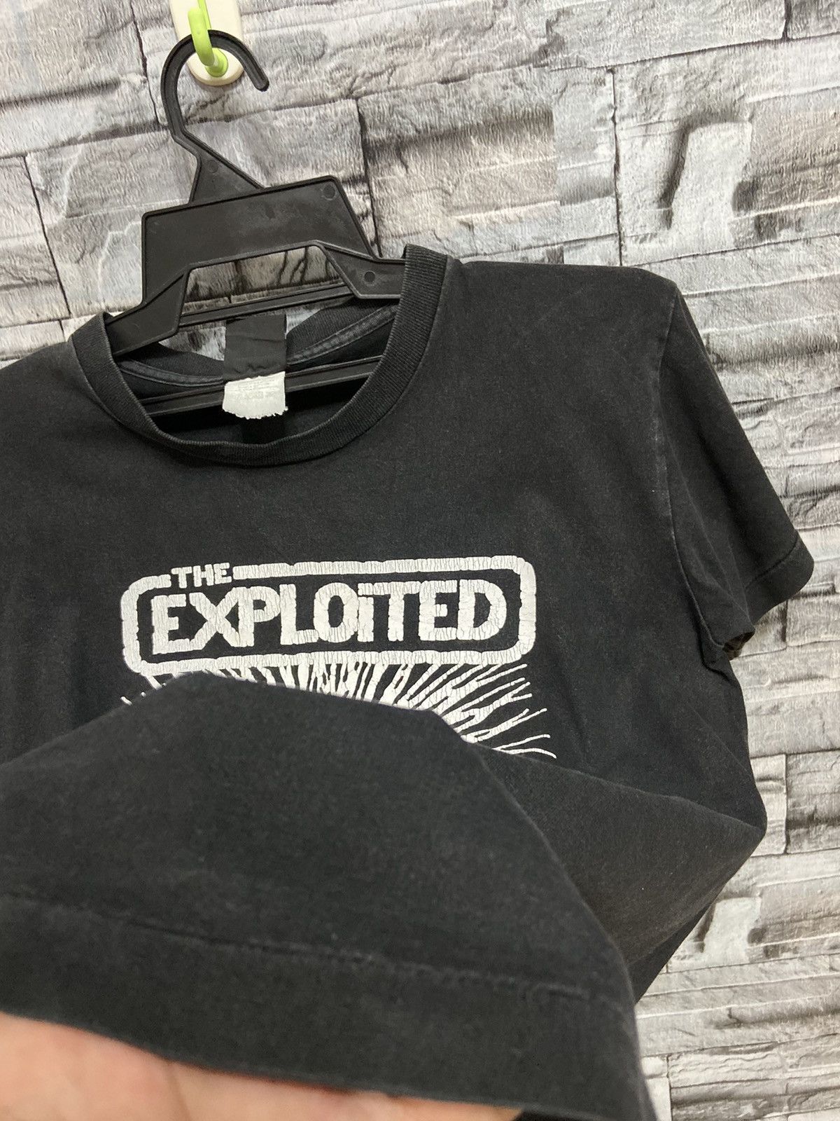 Band Tees Vintage The Exploited punk band by wall of fame fit S Size US S / EU 44-46 / 1 - 9 Thumbnail