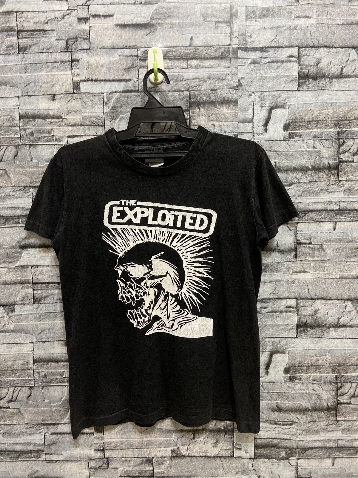 Band Tees Vintage The Exploited punk band by wall of fame fit S Size US S / EU 44-46 / 1 - 2 Thumbnail