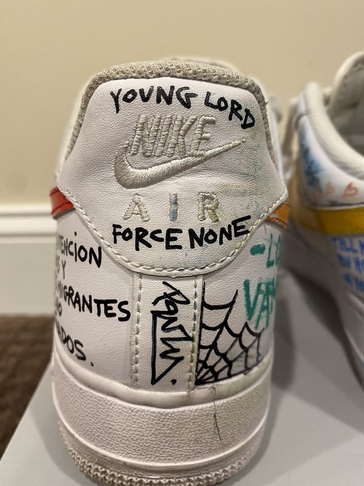 Vlone Vlone x Pauly x Nike Air Force 1 Low “Mase” Size US 10 / EU 43 - 9 Thumbnail