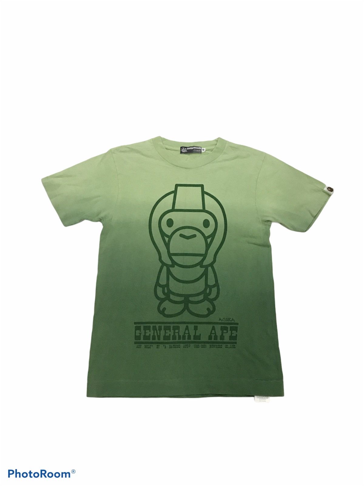 Bape VINTAGE BAPE MADE WITH GENERAL TWO TONE SHIRT A BATHING APE Size US XS / EU 42 / 0 - 1 Thumbnail