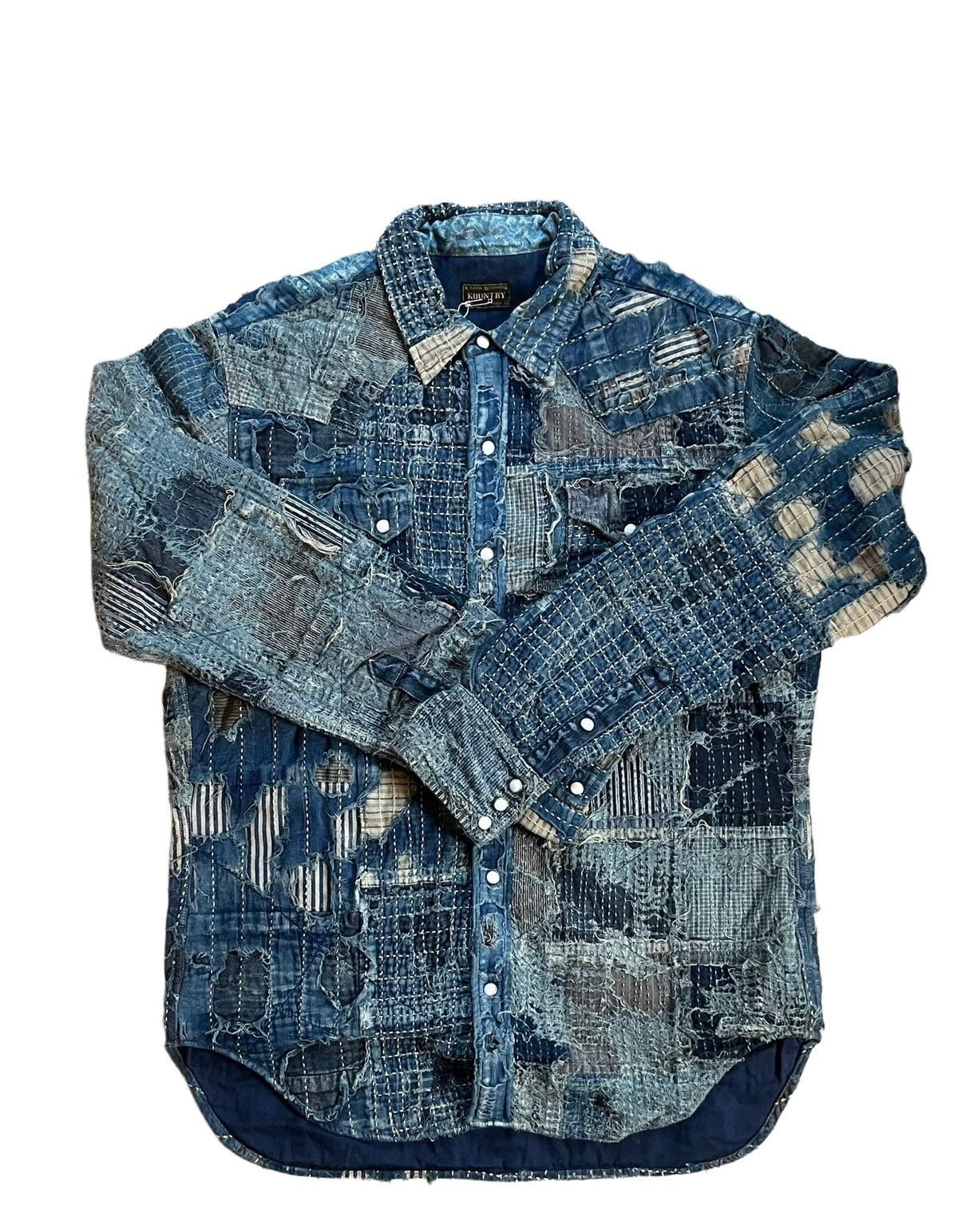 Kapital Kountry Kapital Boro Western Shirt Size US L / EU 52-54 / 3 - 12 Thumbnail
