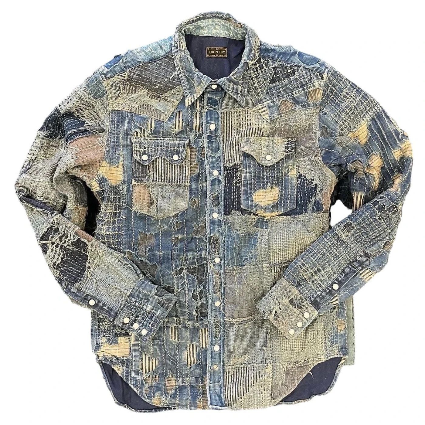 Kapital Kountry Kapital Boro Western Shirt Size US L / EU 52-54 / 3 - 1 Thumbnail