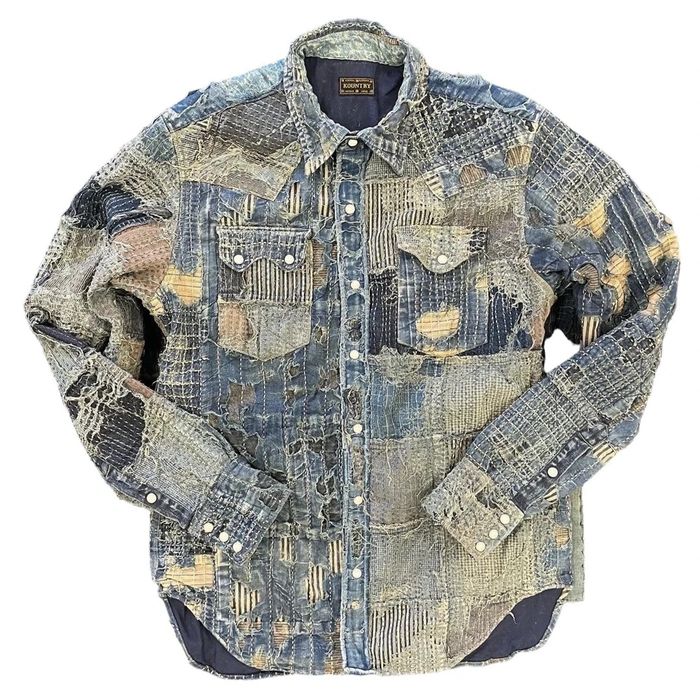 Kapital Kountry Kapital Boro Western Shirt | Grailed