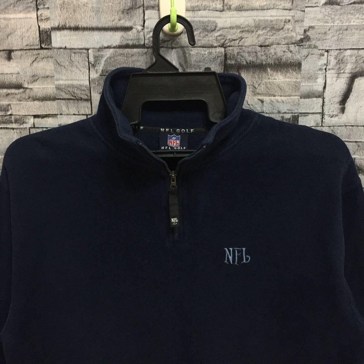 NFL Vintage NFL GOLF sweatshirt small logo spellout embroidered Size US L / EU 52-54 / 3 - 3 Thumbnail