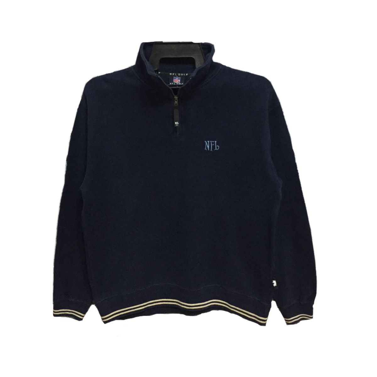 NFL Vintage NFL GOLF sweatshirt small logo spellout embroidered Size US L / EU 52-54 / 3 - 1 Thumbnail