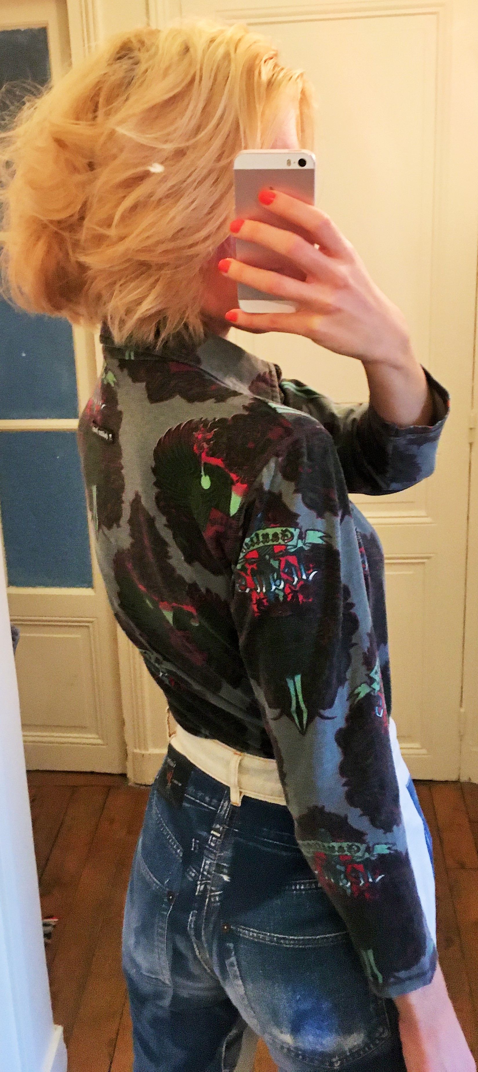 Jean Paul Gaultier Jean Paul Gaultier 90s Vintage Dragon Skull Tattoo Top Tee Size M / US 6-8 / IT 42-44 - 13 Thumbnail