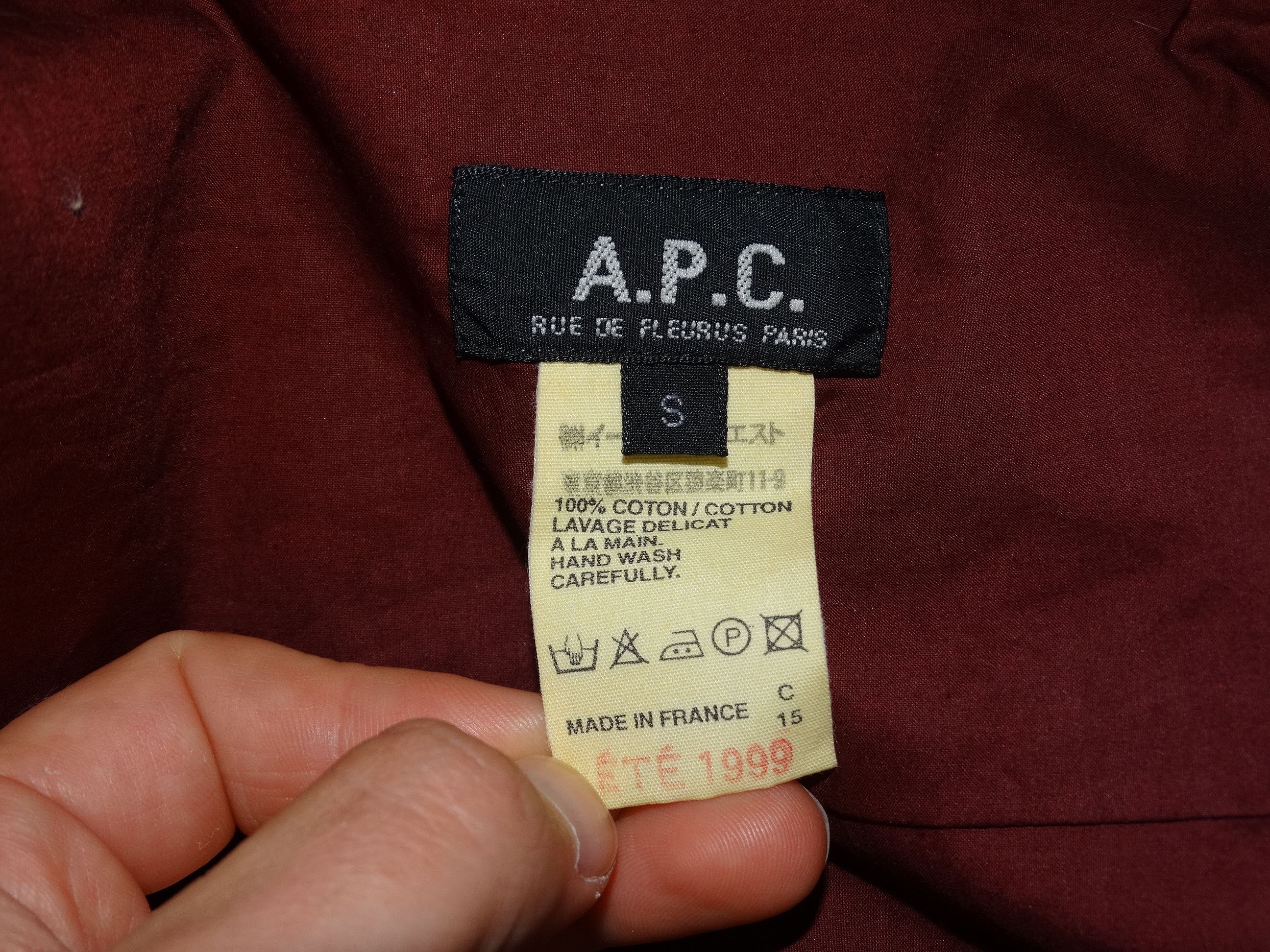 A.P.C. × Designer W40 APC army pockets cargo shirt archive 1999 made france Size ONE SIZE - 4 Thumbnail