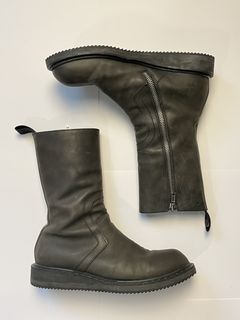 Rick Owens  AW22 Strobe - Basket Creeper Boots –