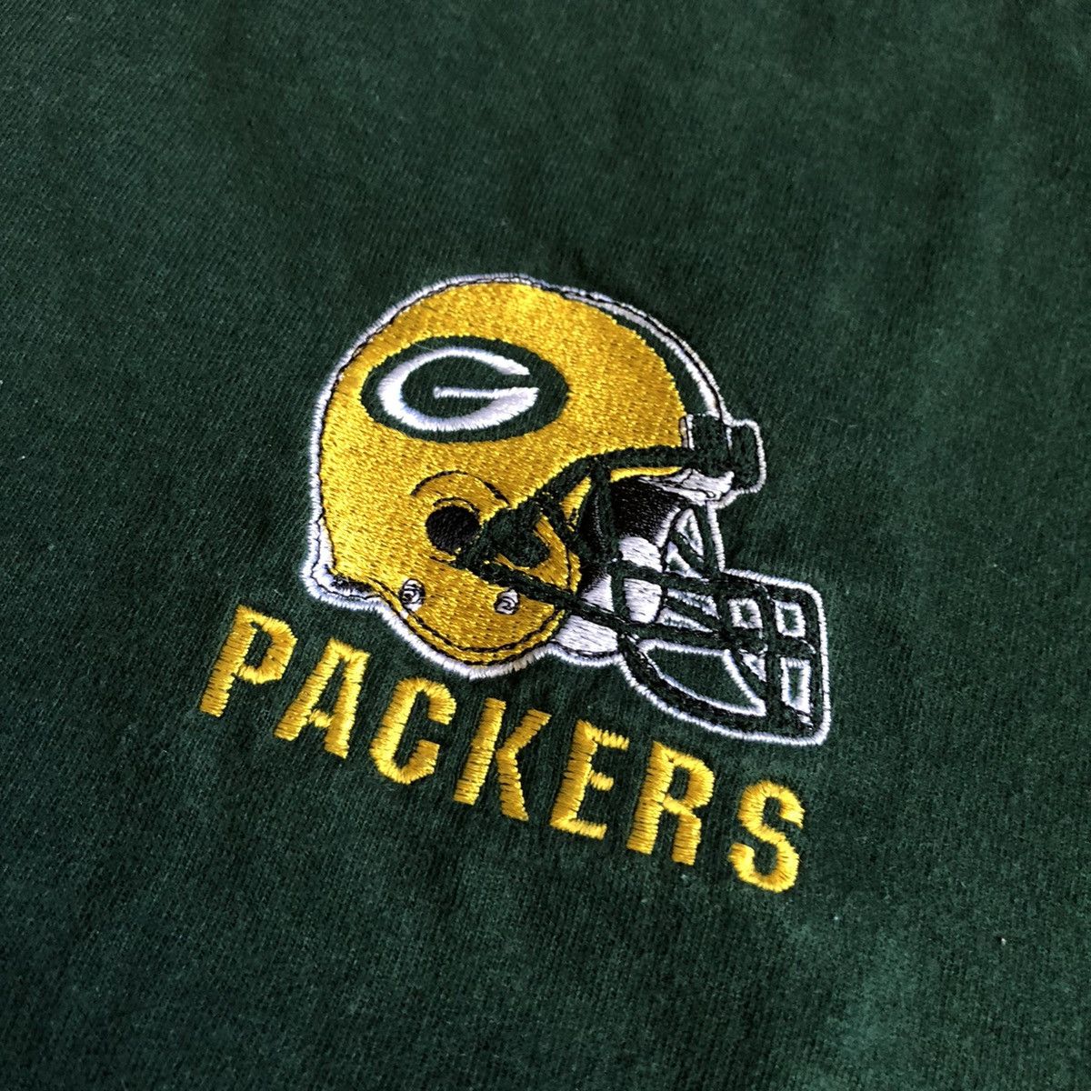 NFL Vintage 90s Green Bay Packers NFL Small Helmet Logo T Shirt Size US XL / EU 56 / 4 - 3 Thumbnail