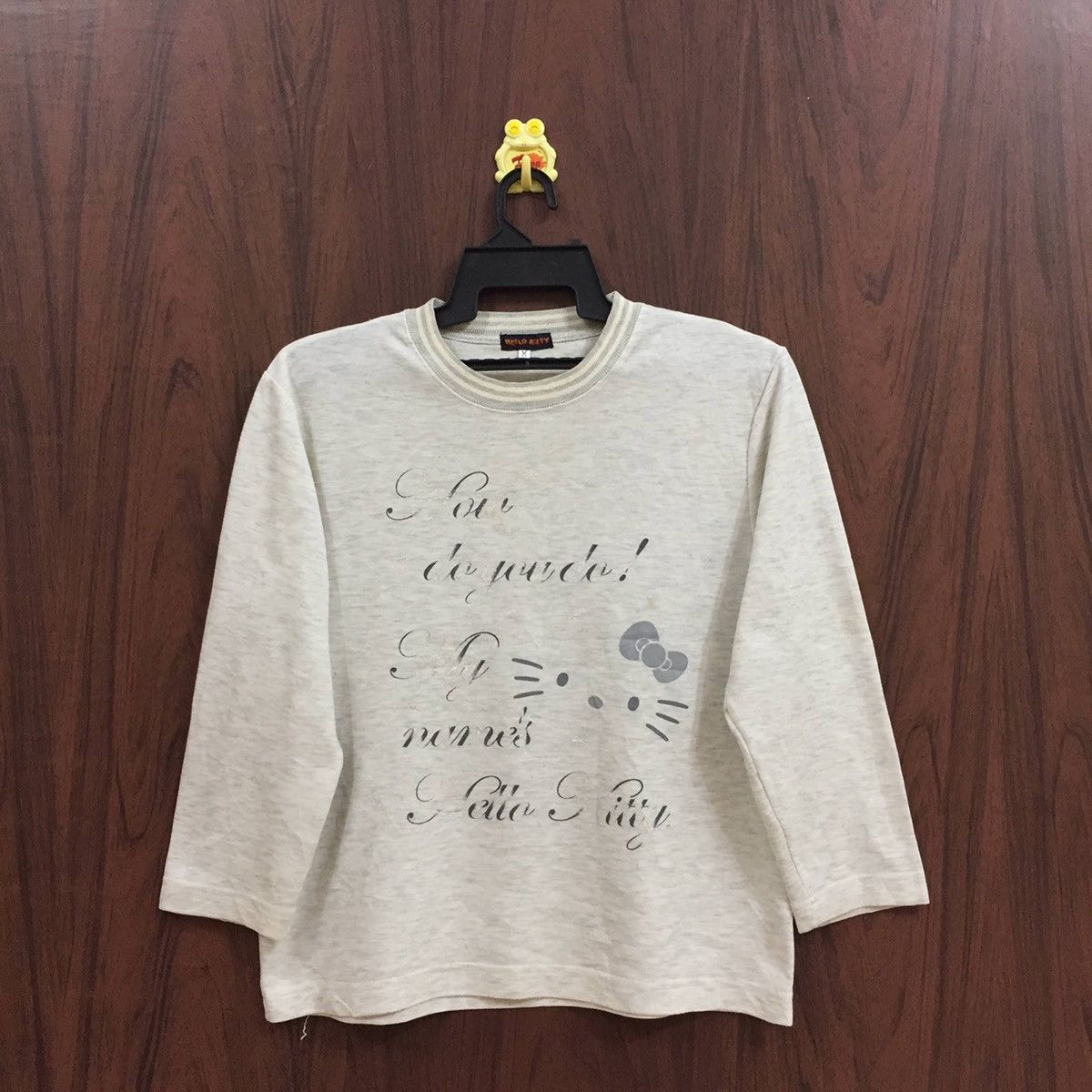 Japanese Brand Vintage HELLO KITTY sweatshirt big cartoon Japanese Size M / US 6-8 / IT 42-44 - 1 Thumbnail