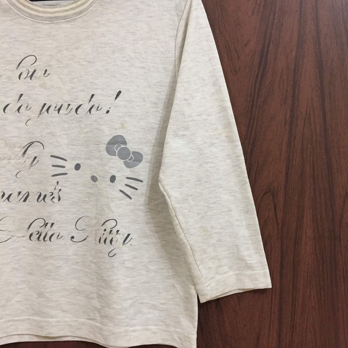 Japanese Brand Vintage HELLO KITTY sweatshirt big cartoon Japanese Size M / US 6-8 / IT 42-44 - 5 Thumbnail