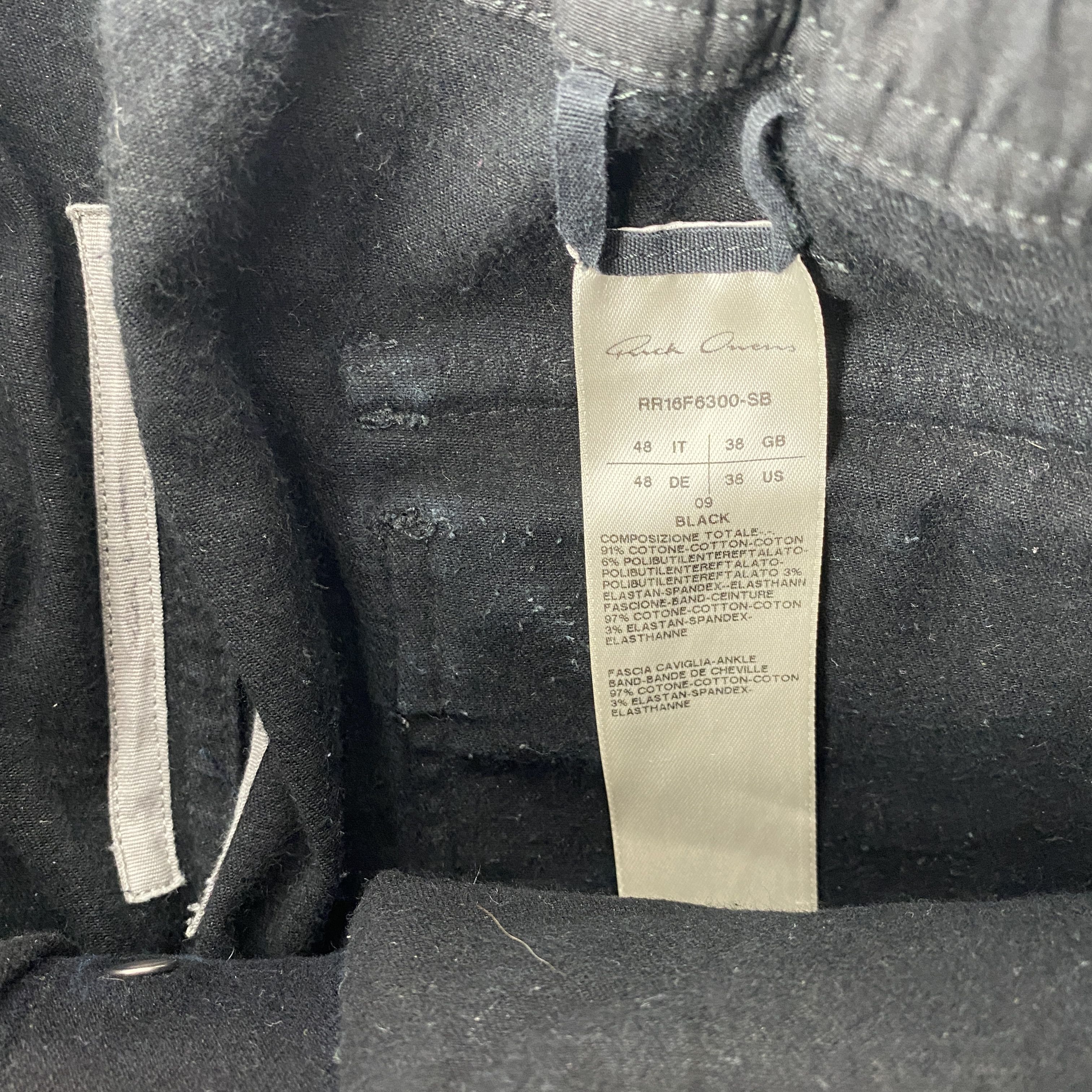 Rick Owens Rick Owens FW16 Jogging Cargo Pants Size US 32 / EU 48 - 5 Thumbnail