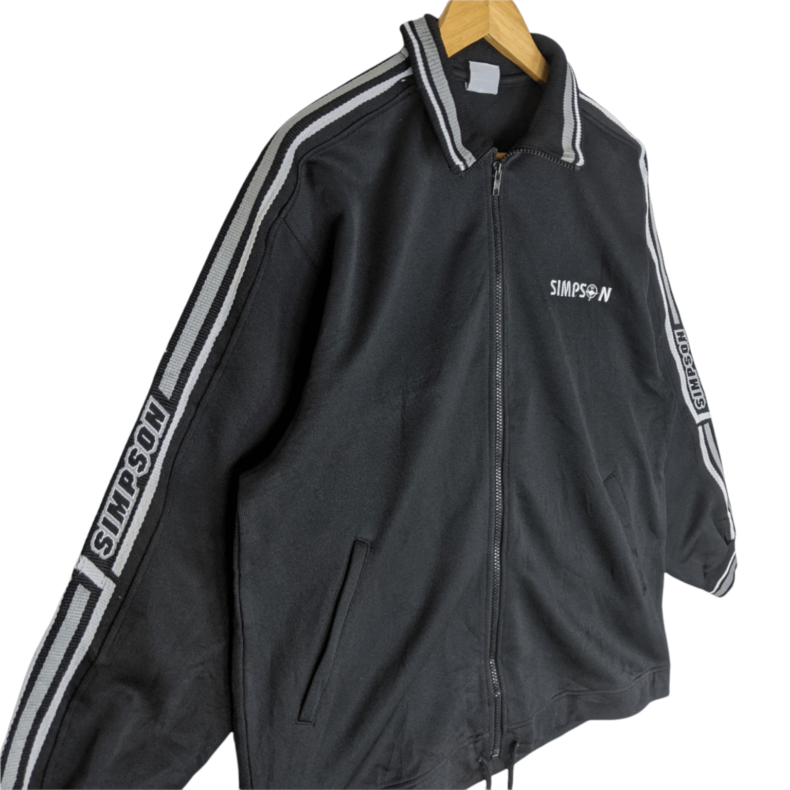 Man Made In Australia × Vintage Australian 90's Vintage SIMPSON Tracksuit Jacket Size US M / EU 48-50 / 2 - 3 Thumbnail