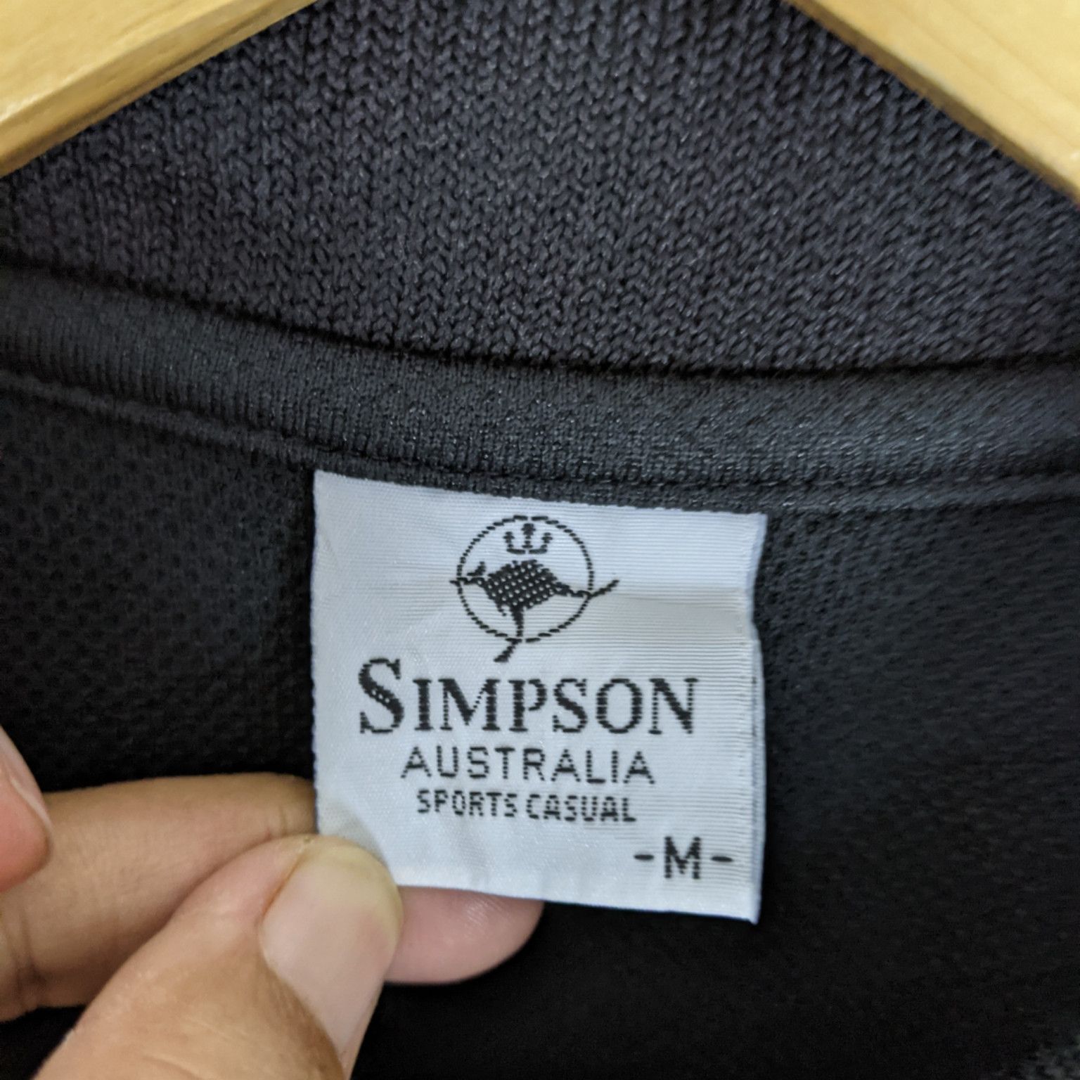 Man Made In Australia × Vintage Australian 90's Vintage SIMPSON Tracksuit Jacket Size US M / EU 48-50 / 2 - 9 Thumbnail